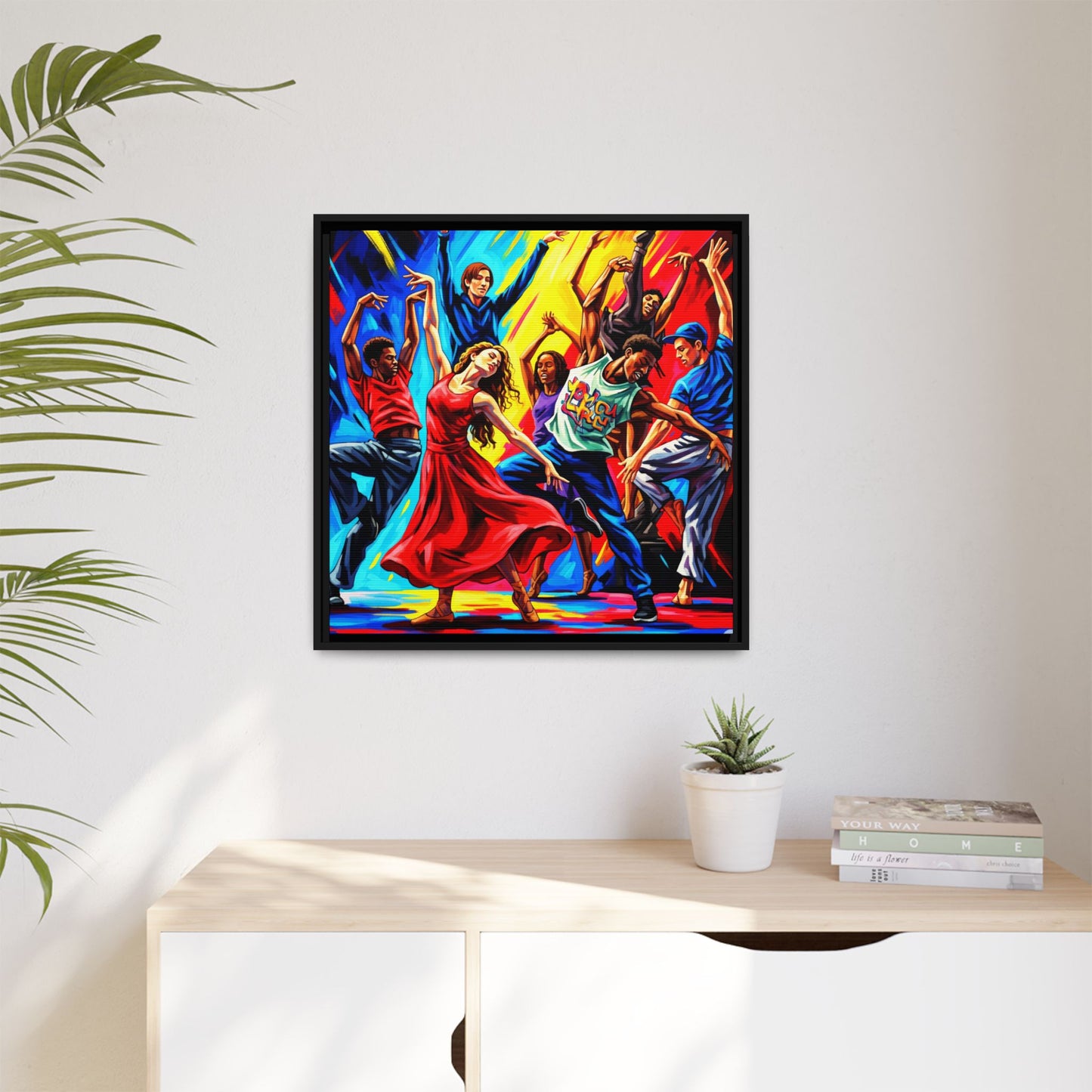 Canvas Wall Art - Dancing Night
