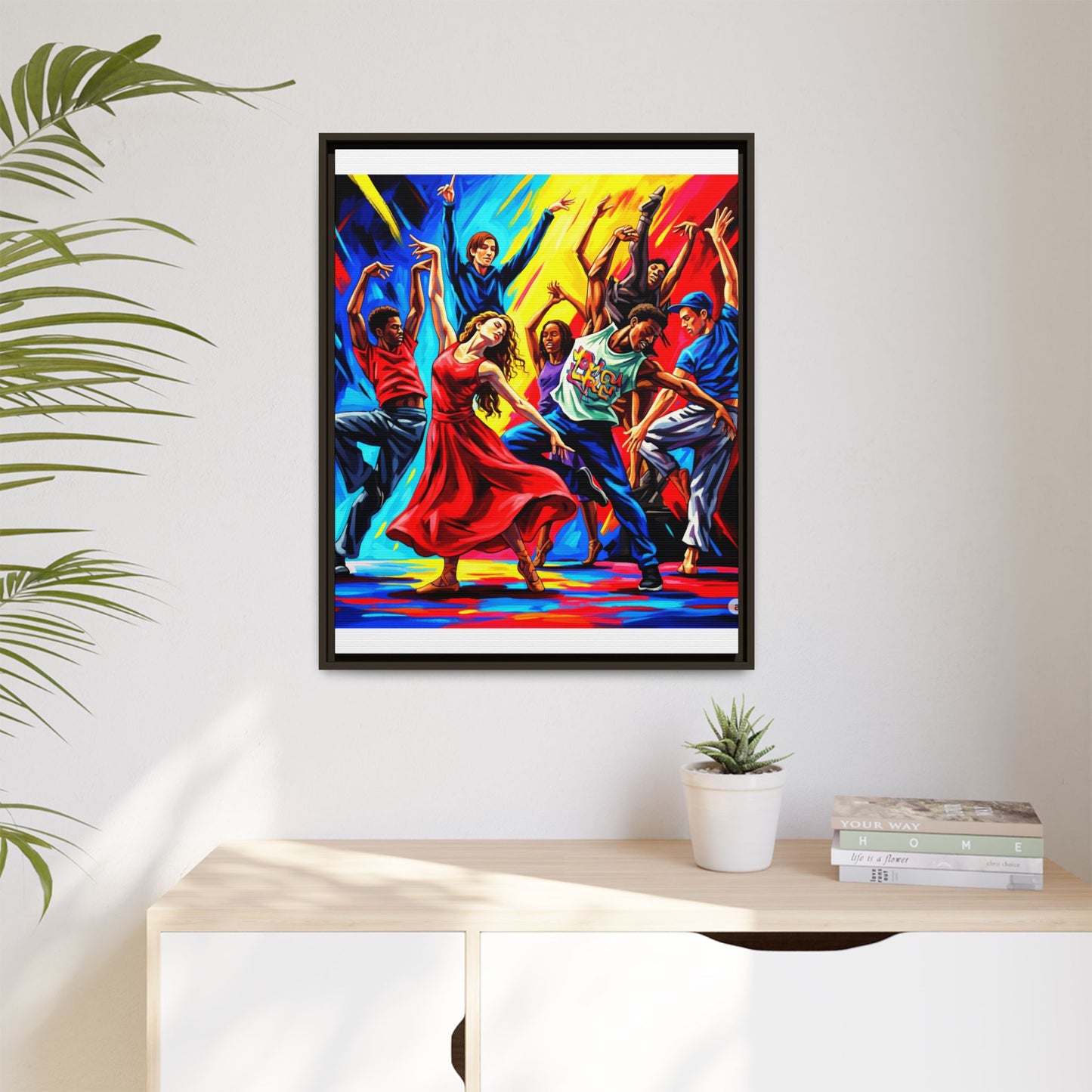 Canvas Wall Art - Dancing Night