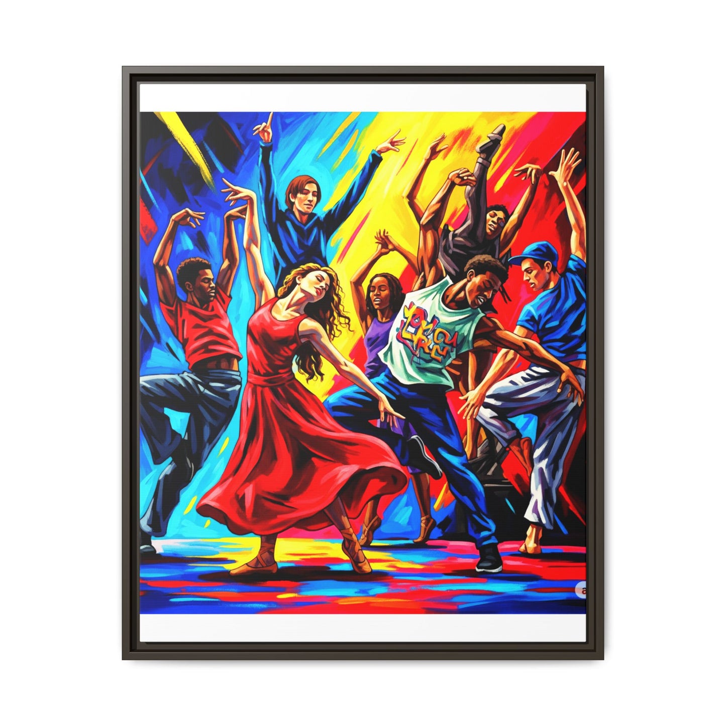 Canvas Wall Art - Dancing Night