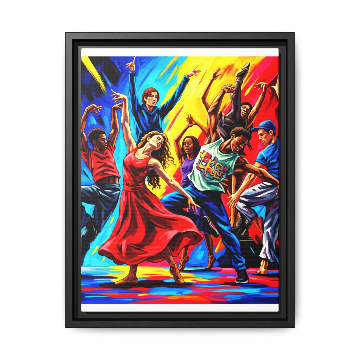 Canvas Wall Art - Dancing Night