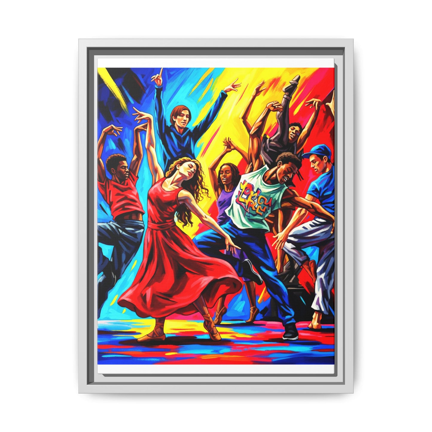 Canvas Wall Art - Dancing Night