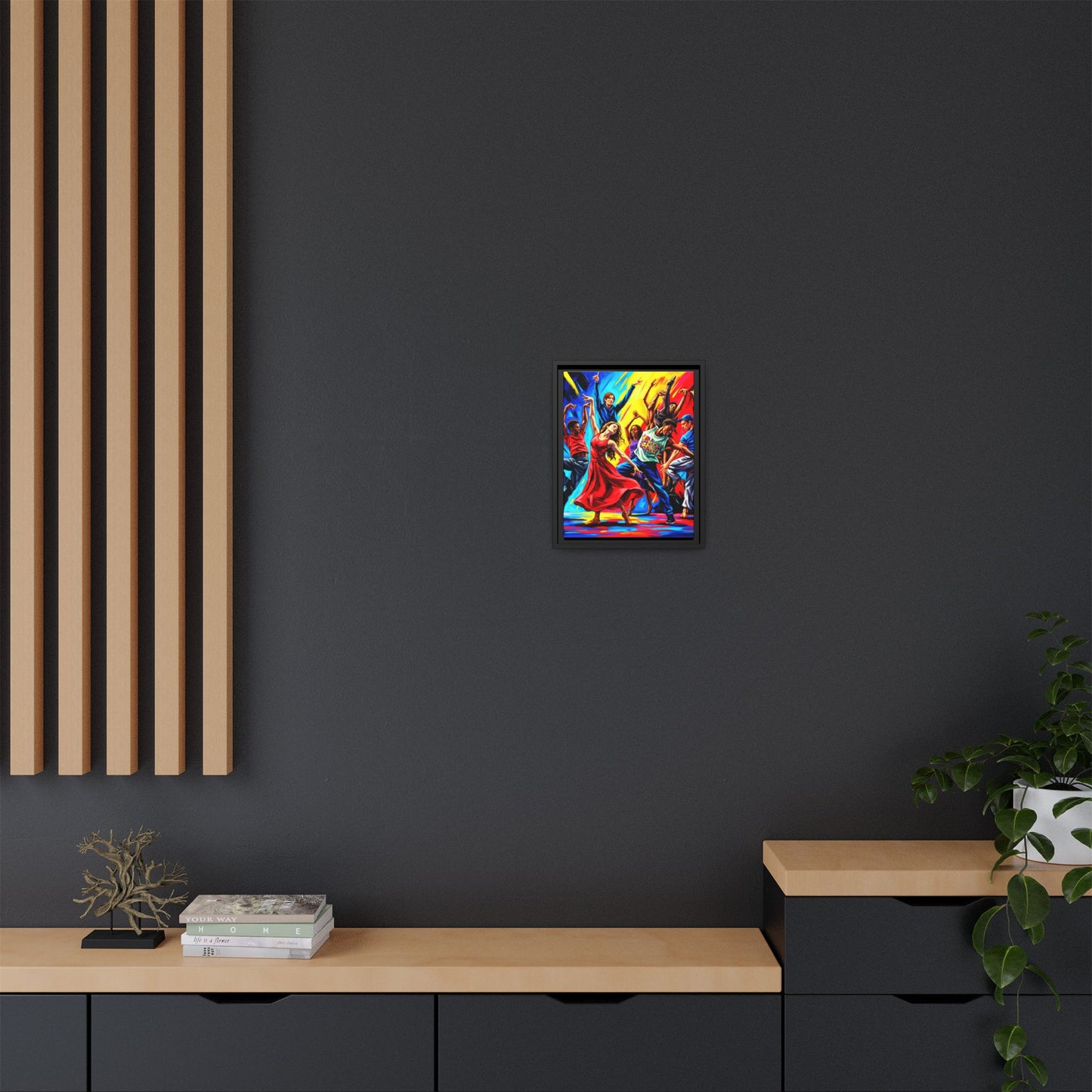 Canvas Wall Art - Dancing Night