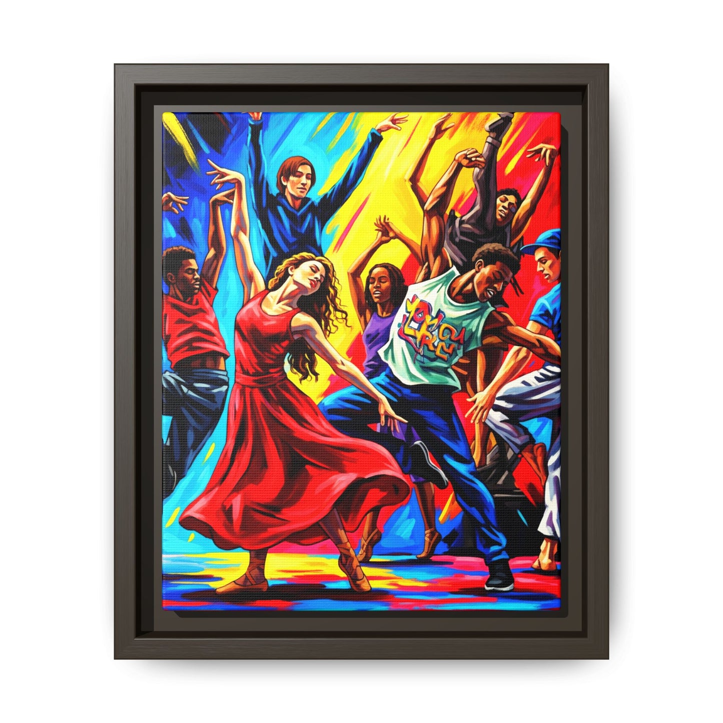 Canvas Wall Art - Dancing Night