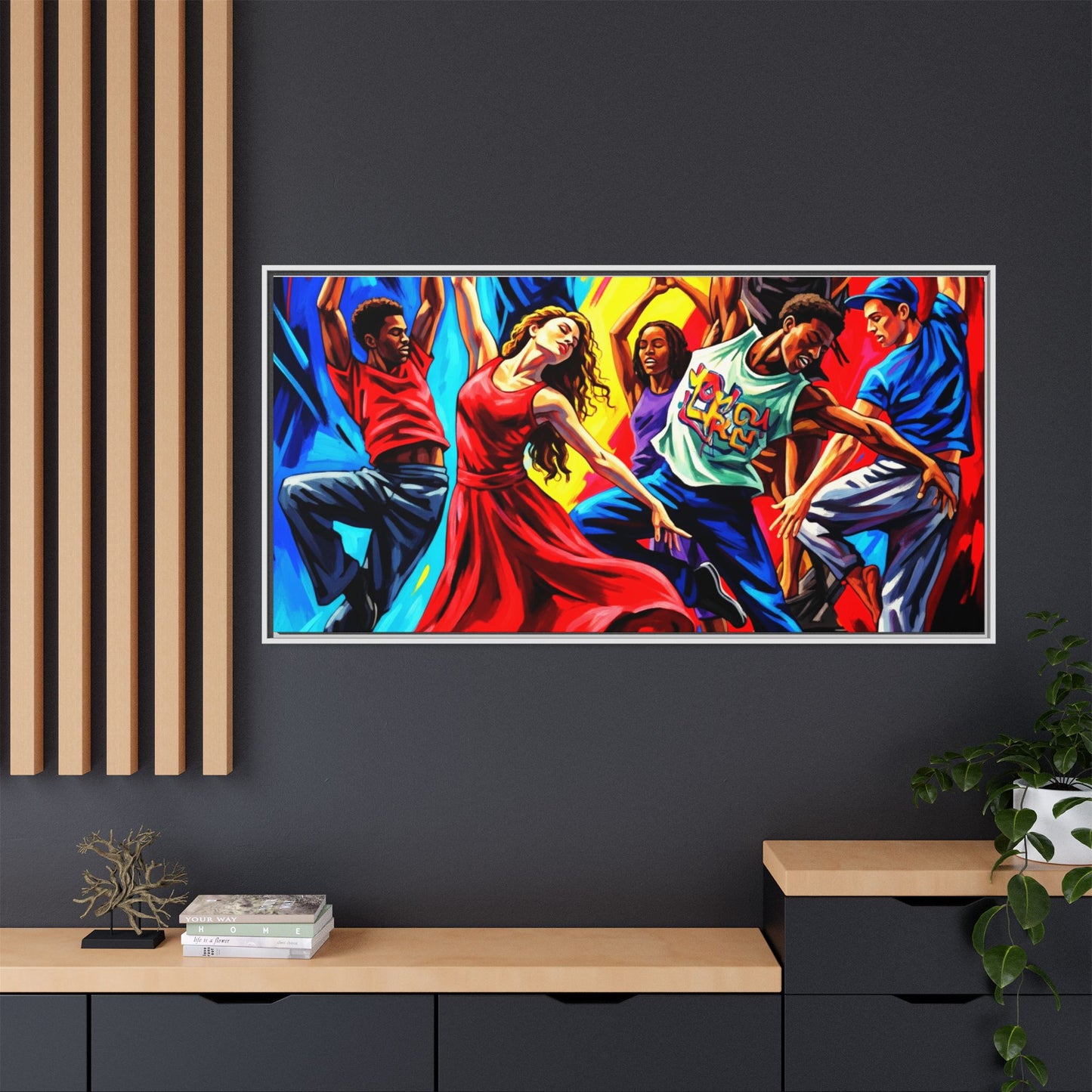 Canvas Wall Art - Dancing Night