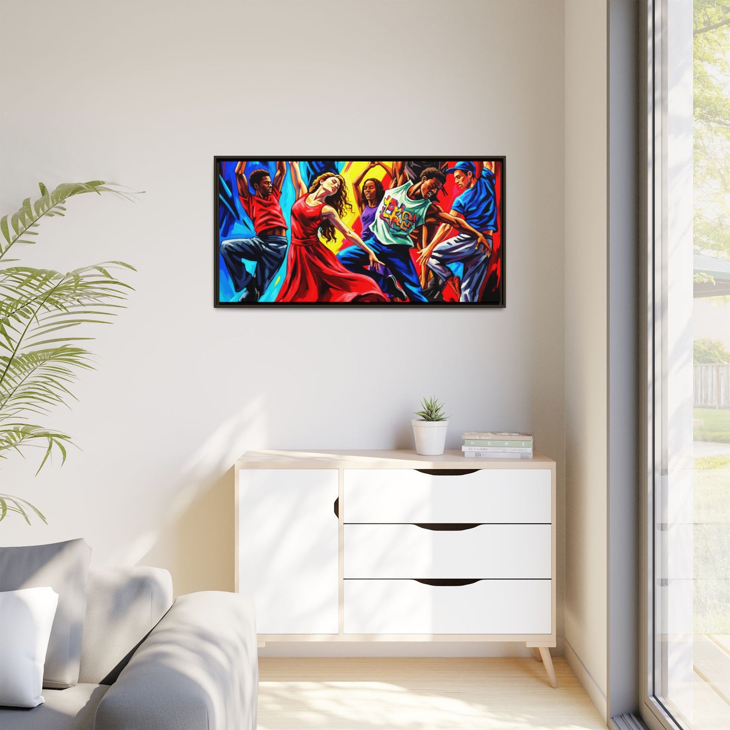 Canvas Wall Art - Dancing Night