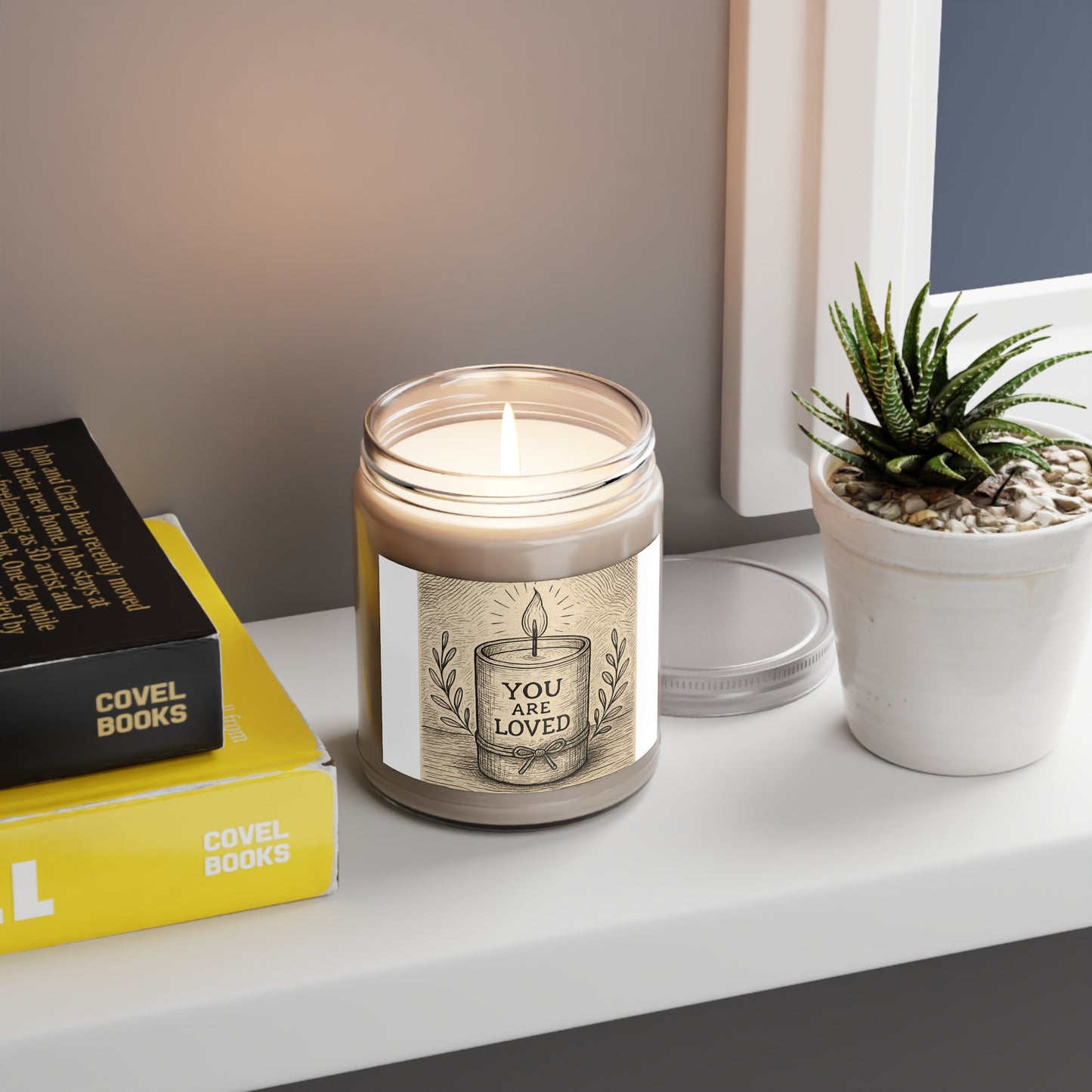 Soy Candle - You Are Loved, Eco-Friendly Aromatherapy