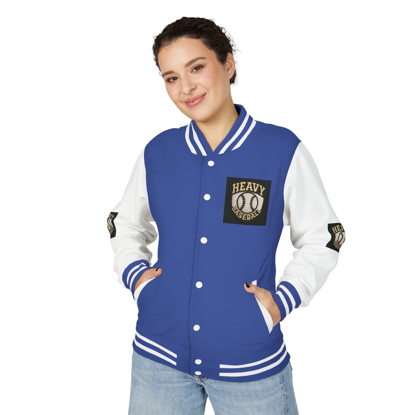 Unisex Heavyweight Letterman Jacket - Vintage Athletic Style, Perfect for Game Day, College Life, Casual Outfits, Gift for Him/Her