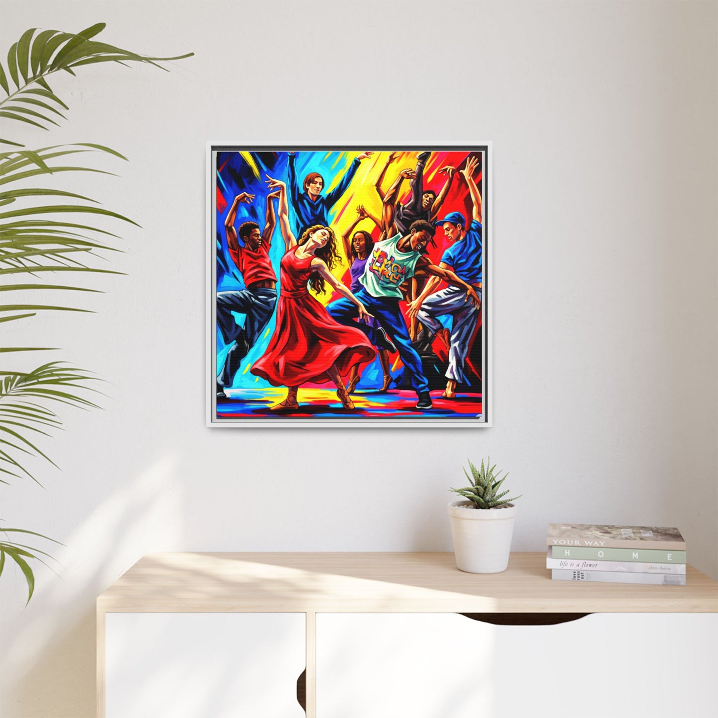 Canvas Wall Art - Dancing Night