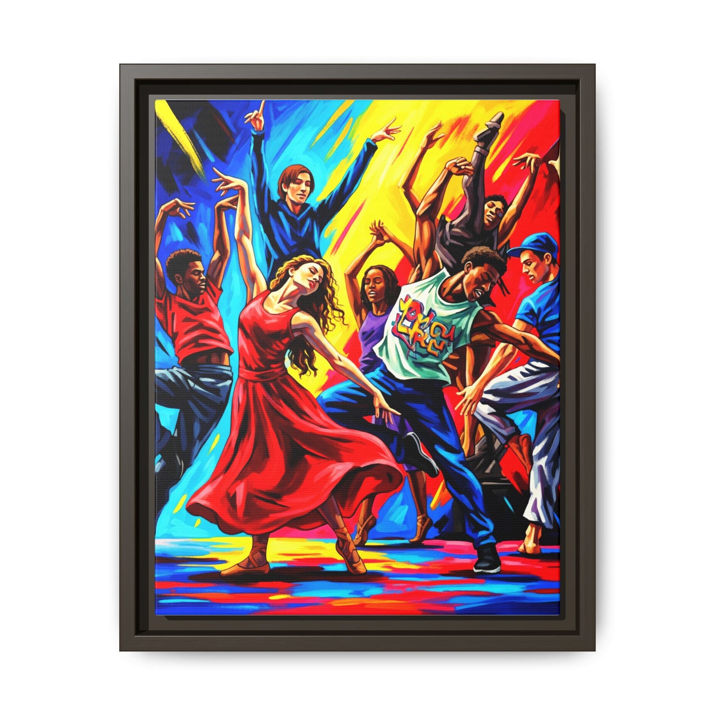 Canvas Wall Art - Dancing Night