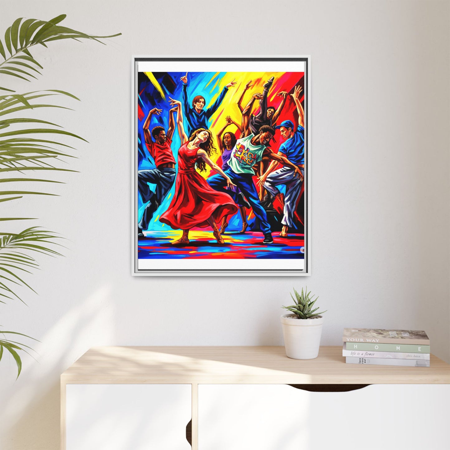 Canvas Wall Art - Dancing Night