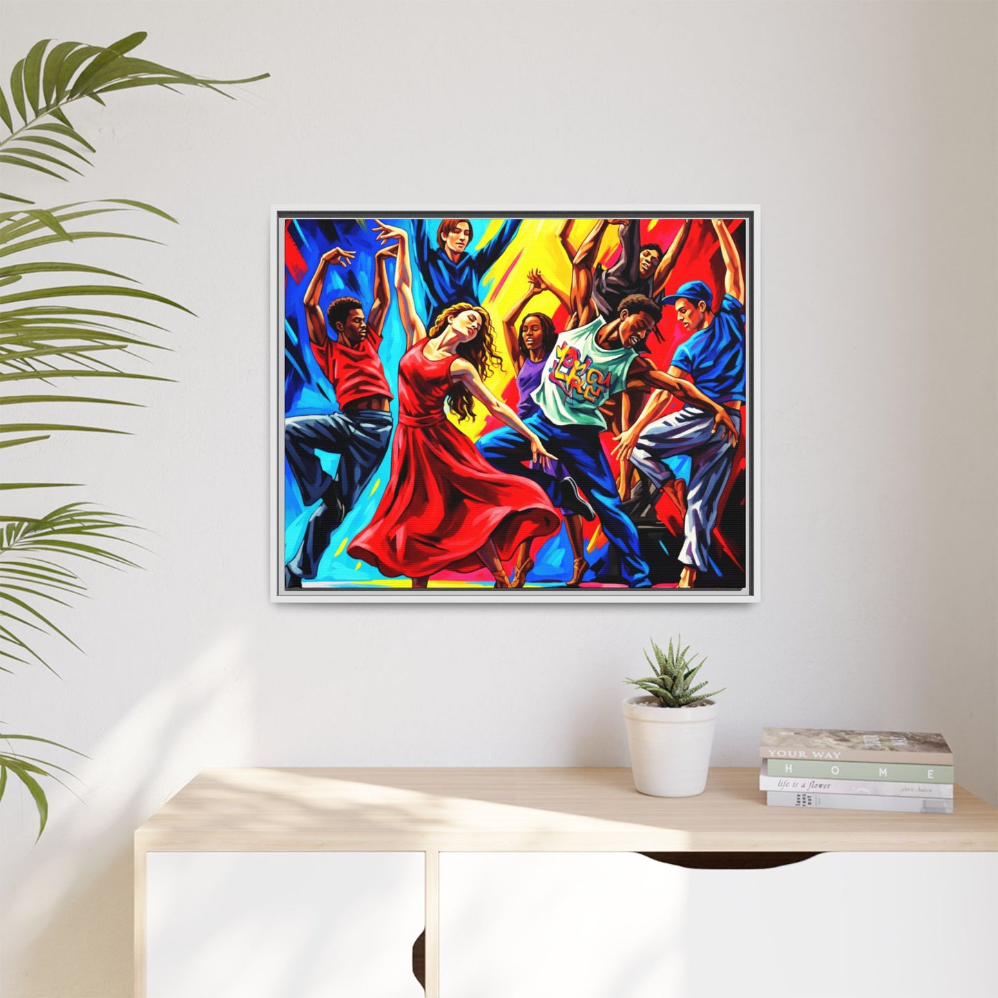 Canvas Wall Art - Dancing Night