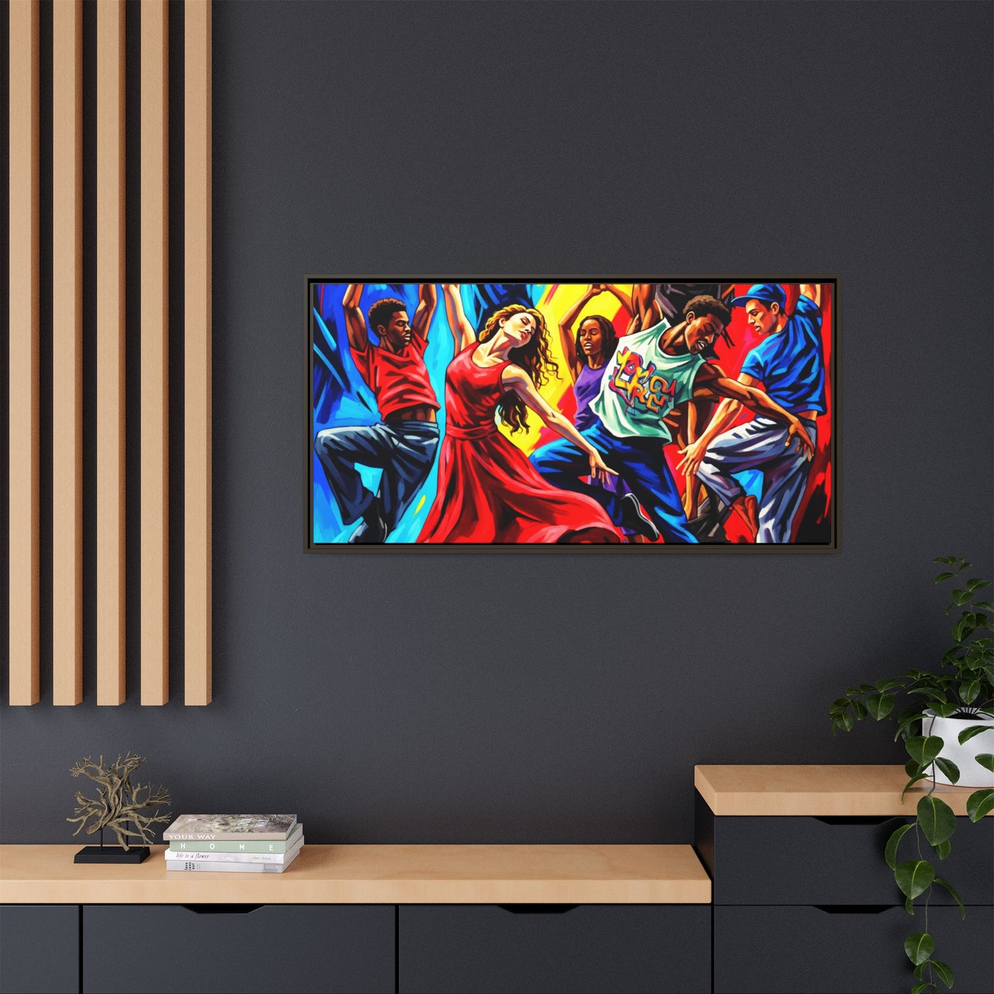 Canvas Wall Art - Dancing Night