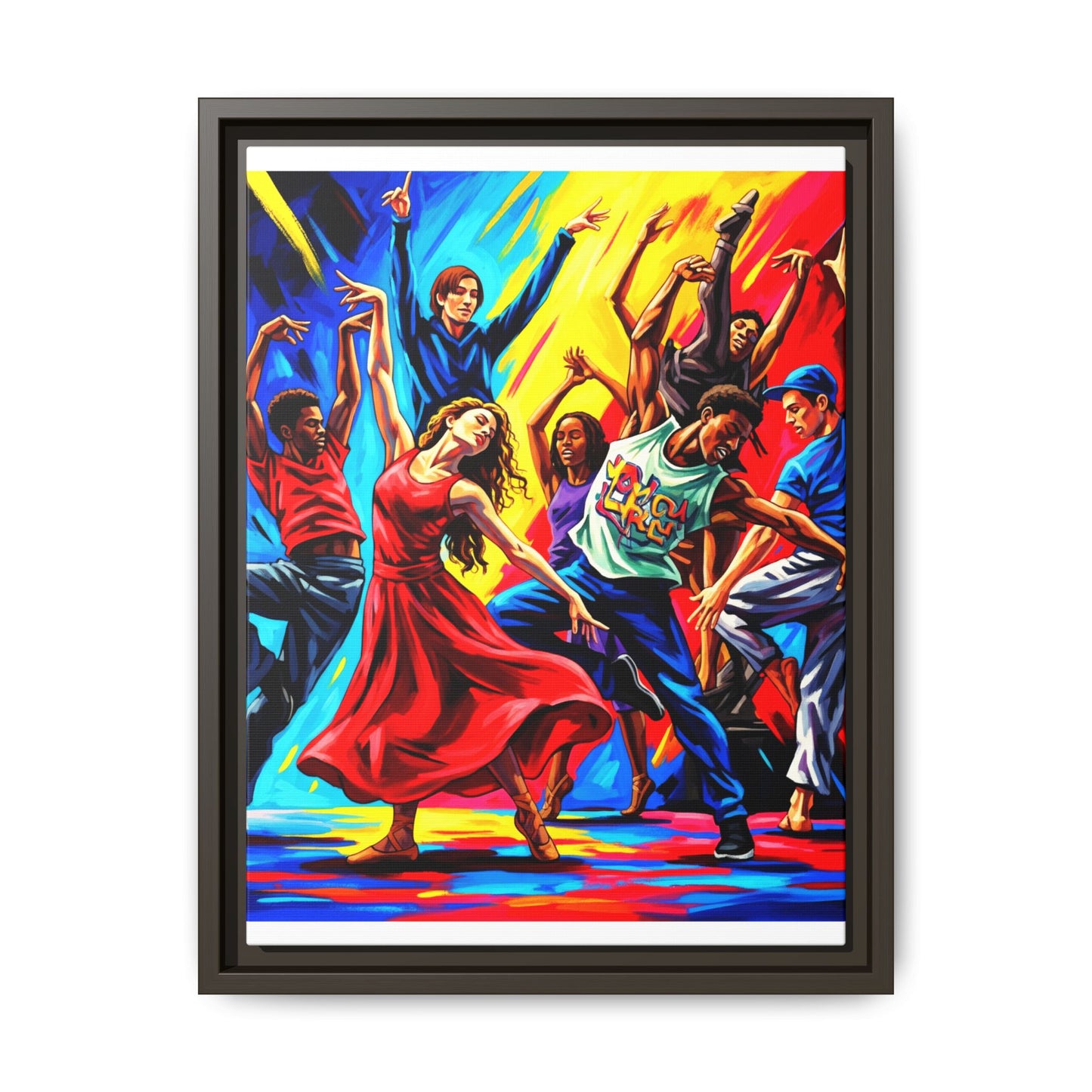 Canvas Wall Art - Dancing Night