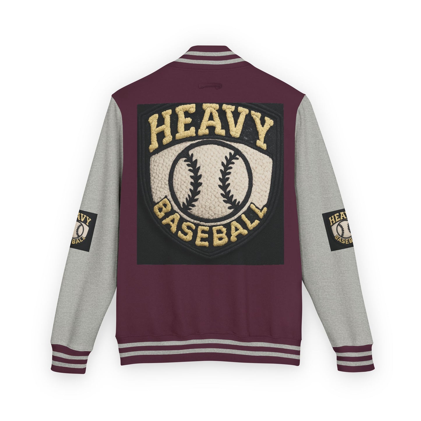 Unisex Heavyweight Letterman Jacket - Vintage Athletic Style, Perfect for Game Day, College Life, Casual Outfits, Gift for Him/Her