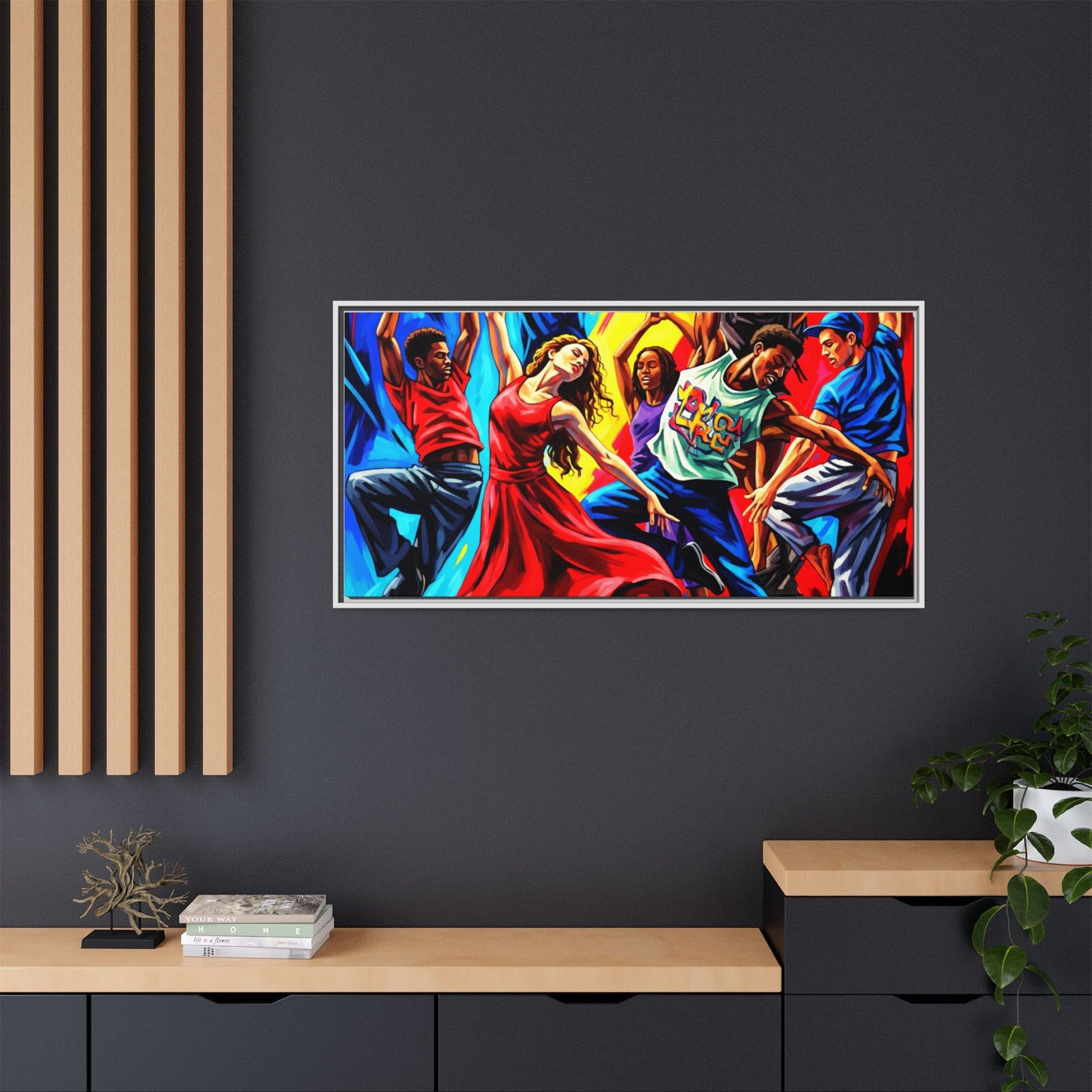Canvas Wall Art - Dancing Night