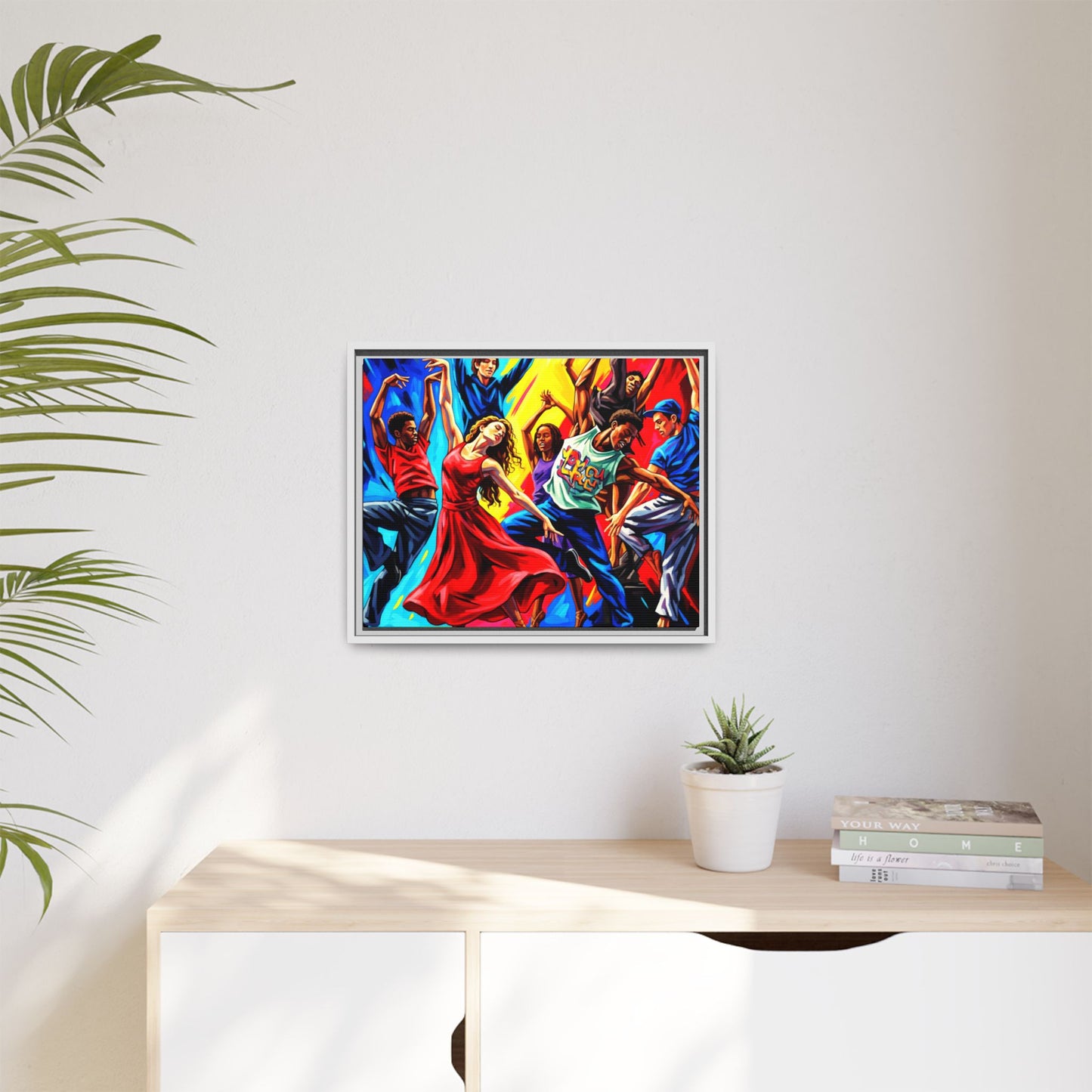 Canvas Wall Art - Dancing Night