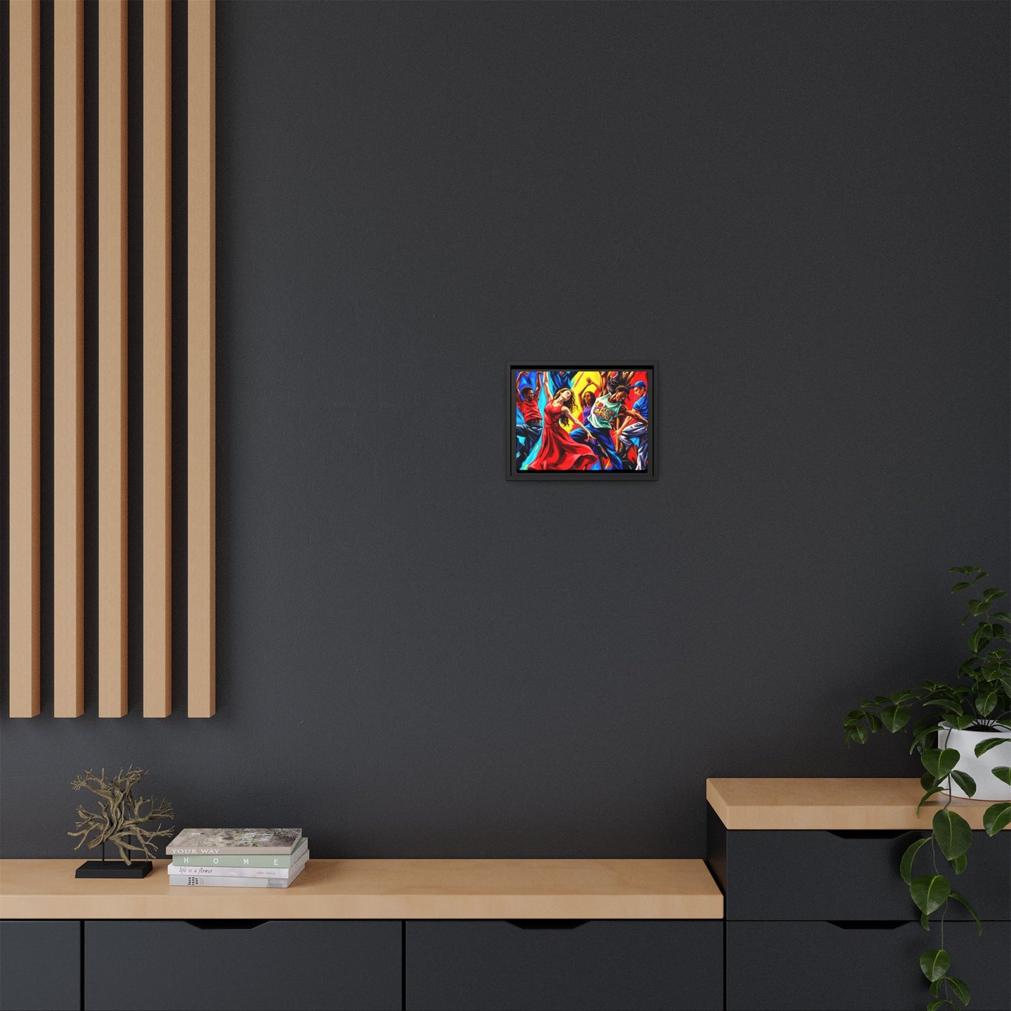 Canvas Wall Art - Dancing Night