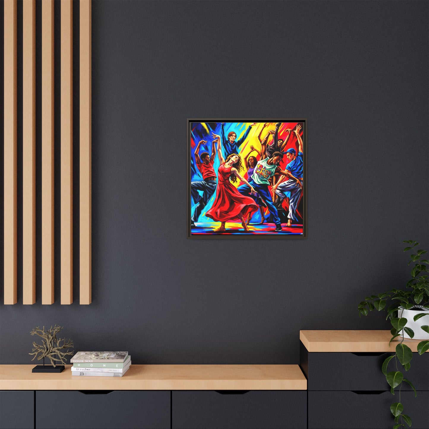 Canvas Wall Art - Dancing Night