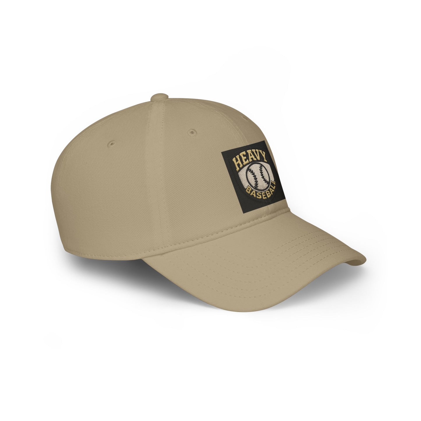 Heavy Baseball Low Profile Cap - Casual Sports Hat, Gift for Baseball Lovers, Everyday Wear, Fashionable Accessory