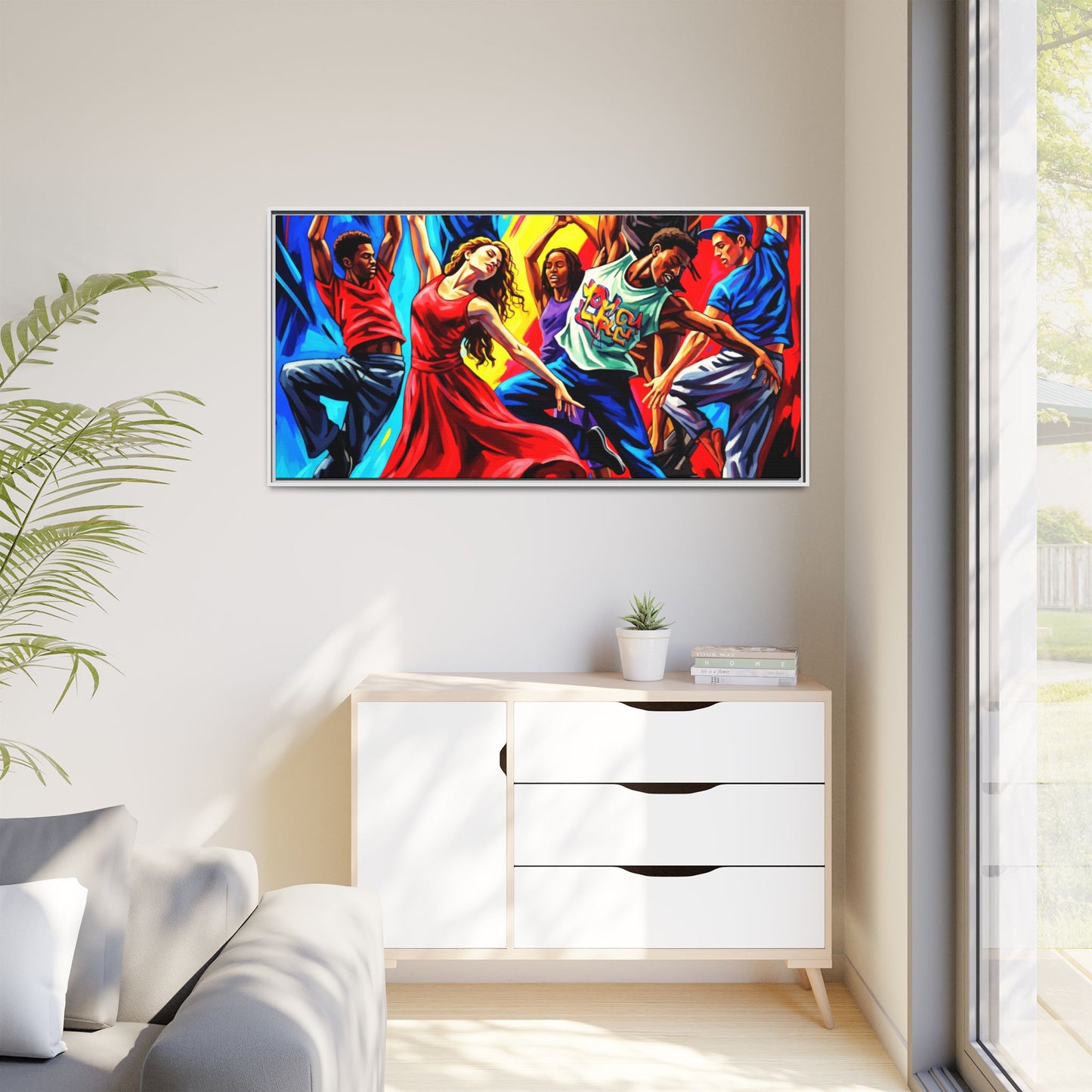 Canvas Wall Art - Dancing Night