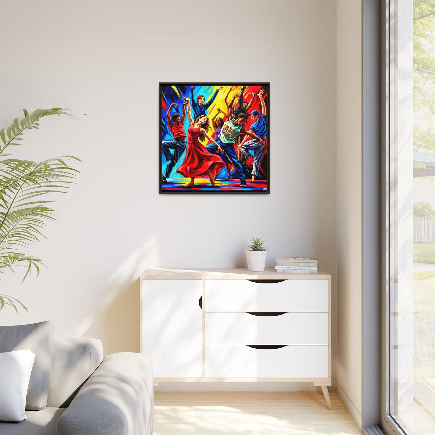 Canvas Wall Art - Dancing Night
