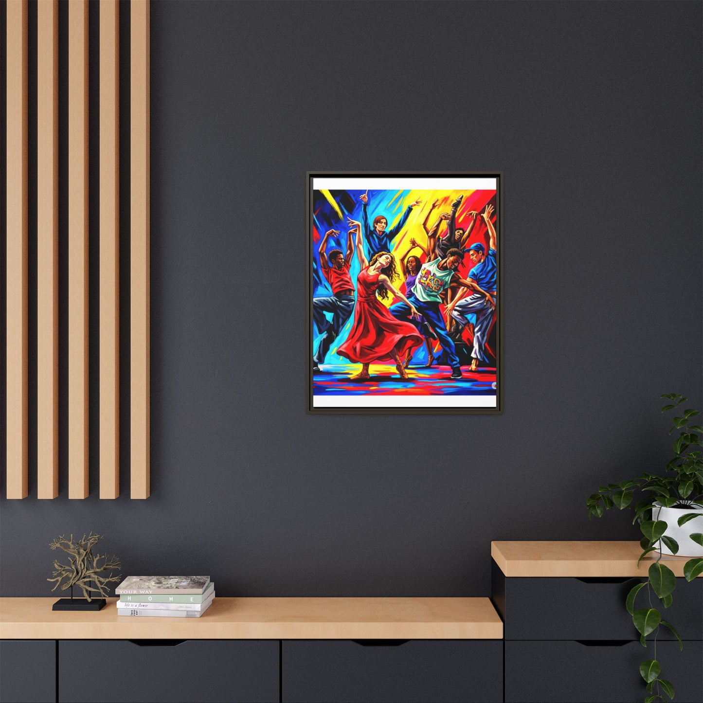 Canvas Wall Art - Dancing Night