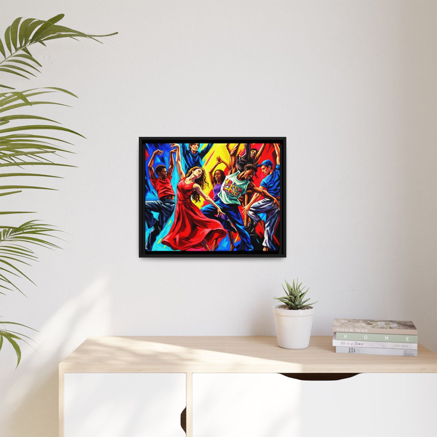 Canvas Wall Art - Dancing Night