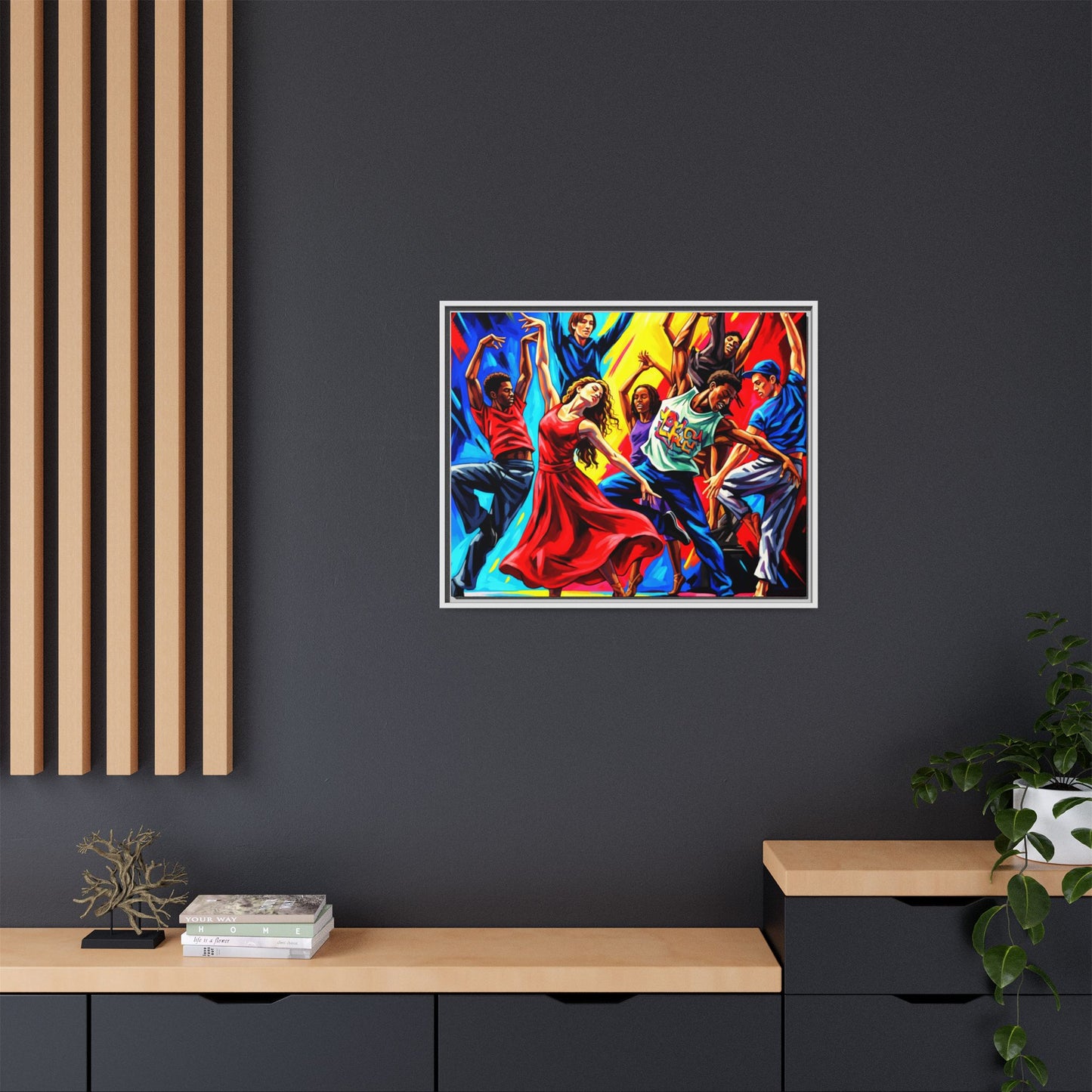 Canvas Wall Art - Dancing Night