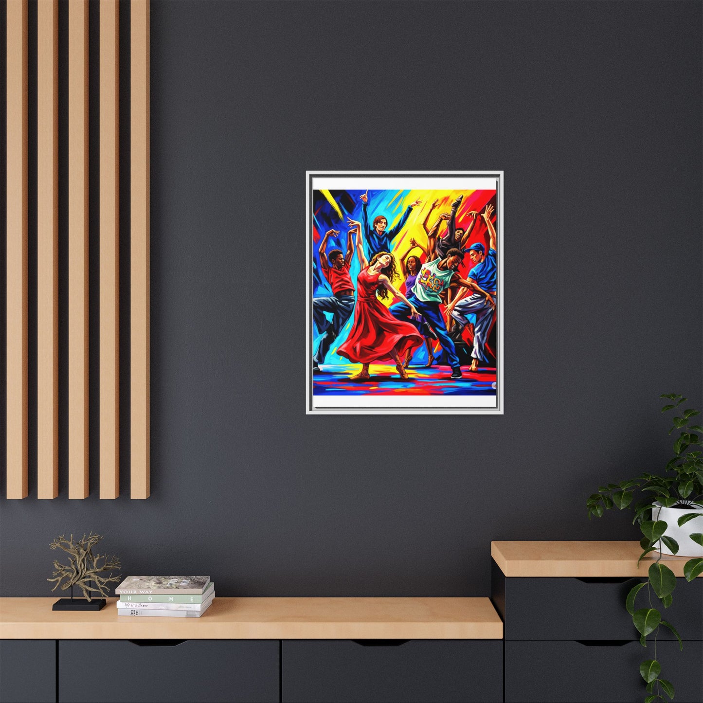 Canvas Wall Art - Dancing Night