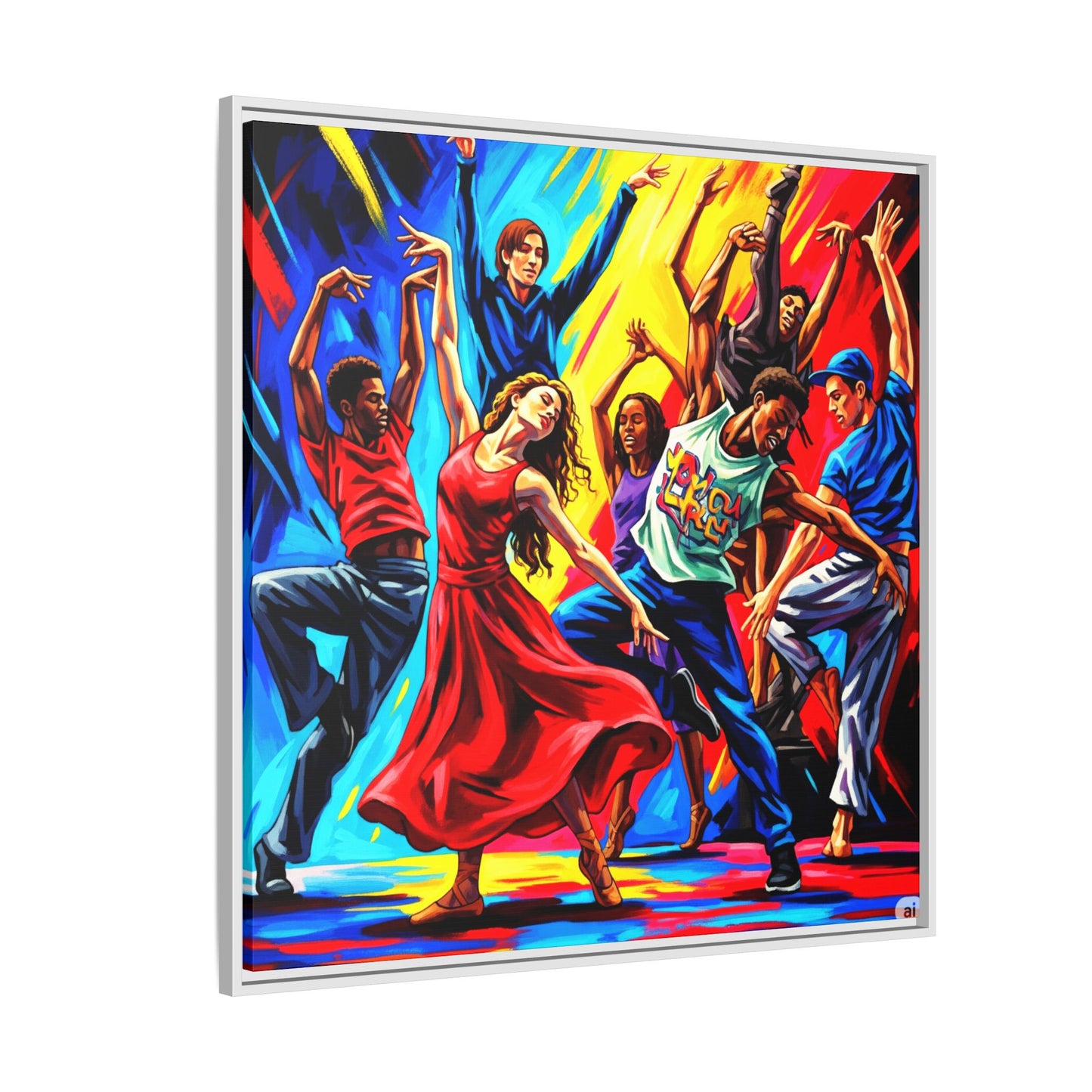 Canvas Wall Art - Dancing Night