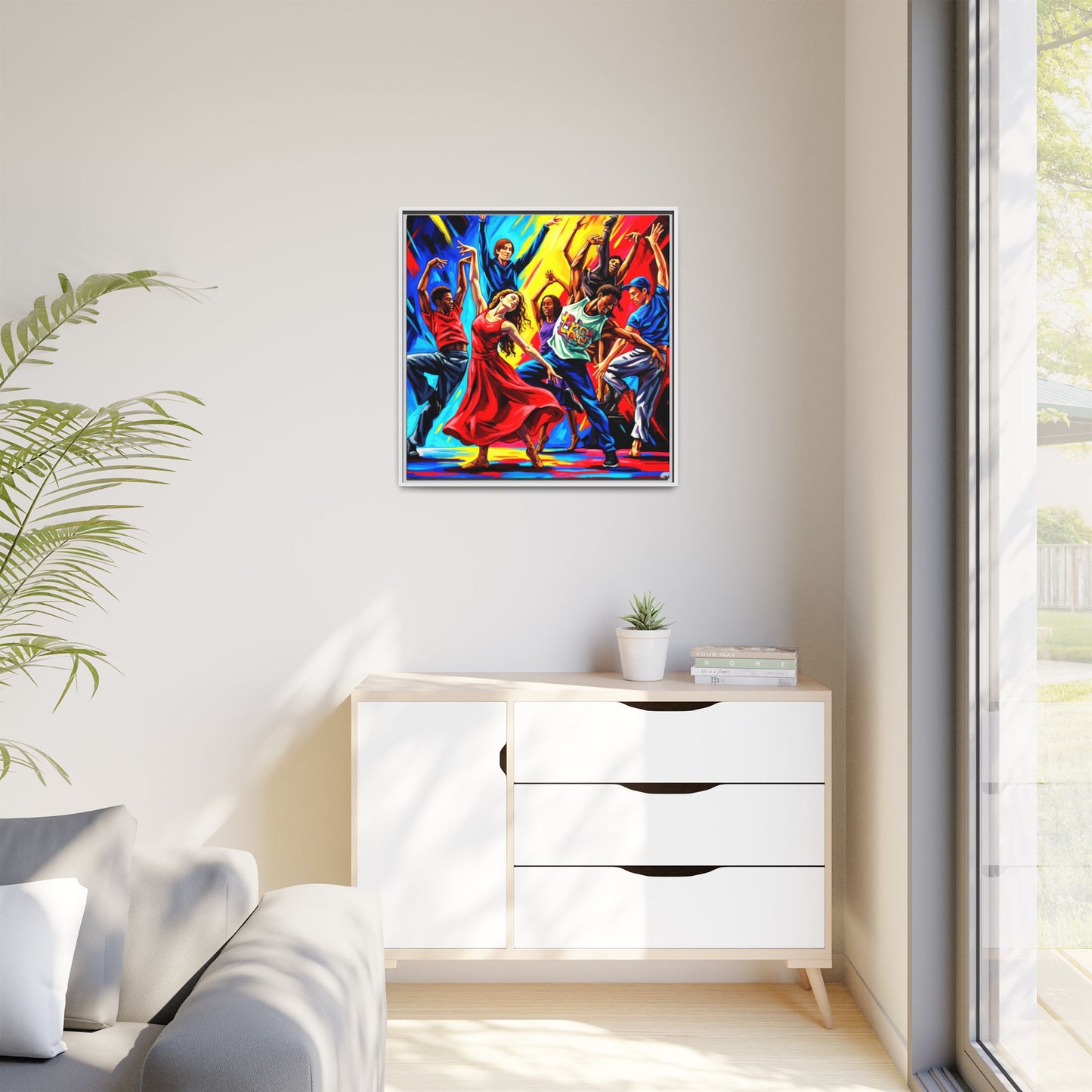 Canvas Wall Art - Dancing Night