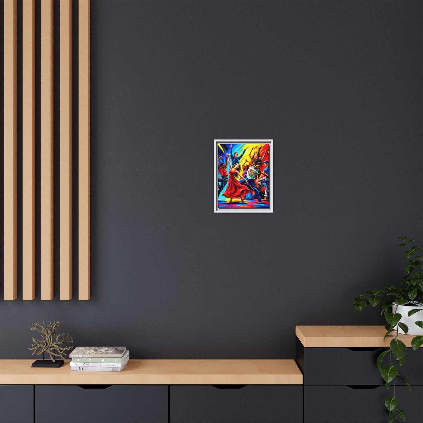 Canvas Wall Art - Dancing Night