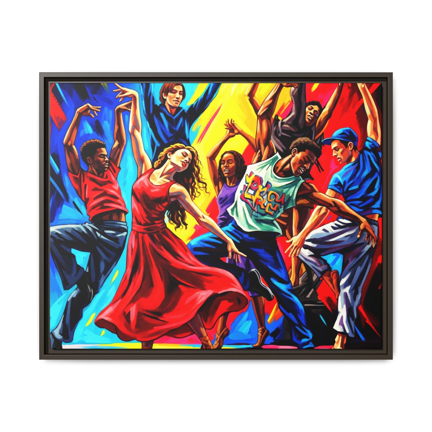 Canvas Wall Art - Dancing Night