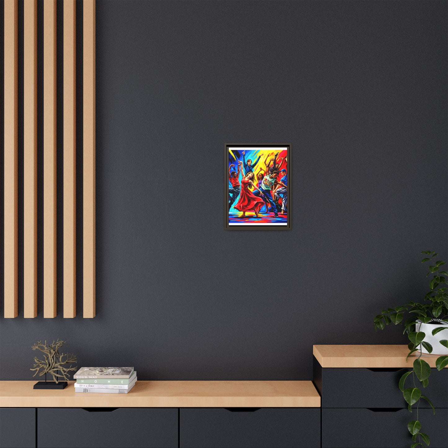 Canvas Wall Art - Dancing Night