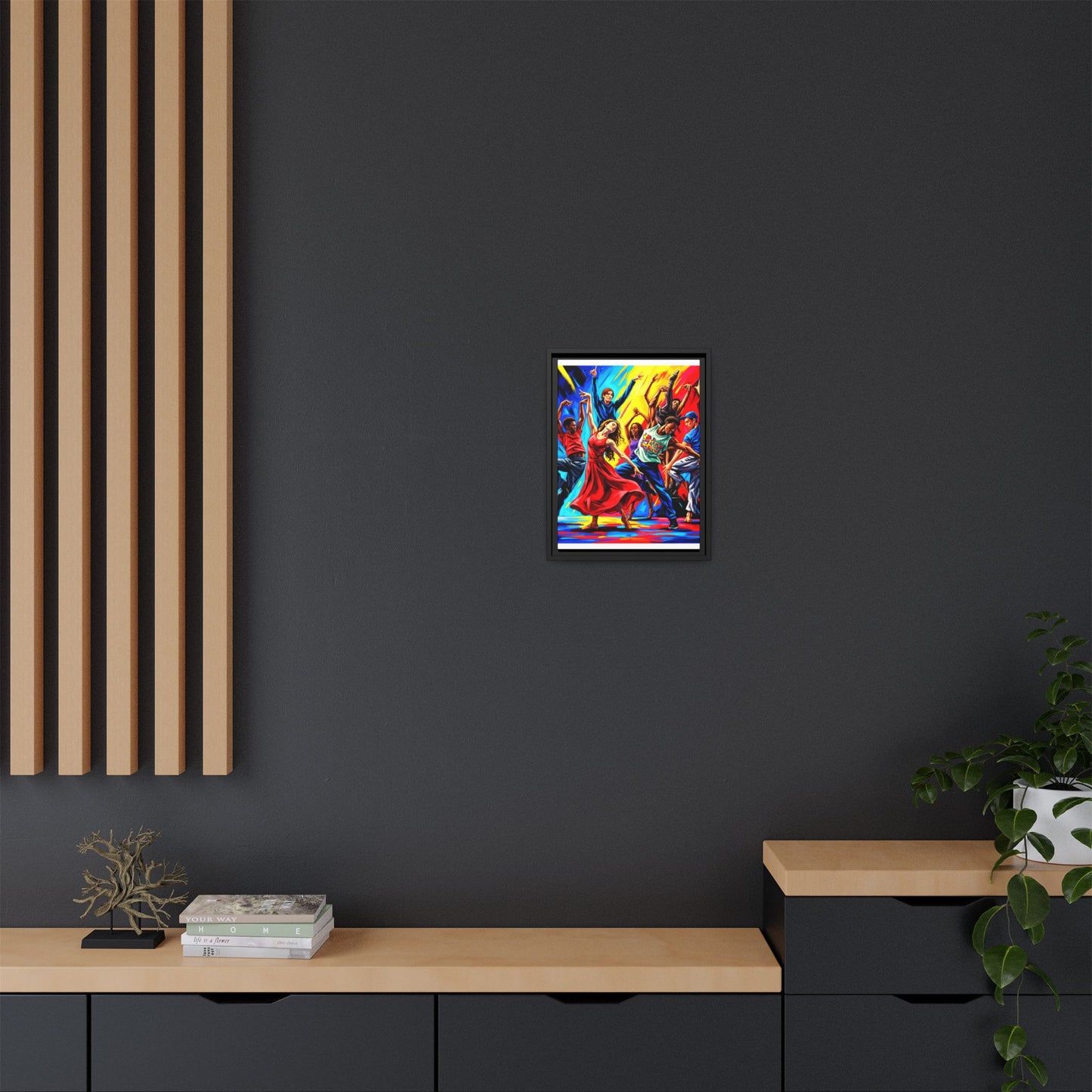 Canvas Wall Art - Dancing Night
