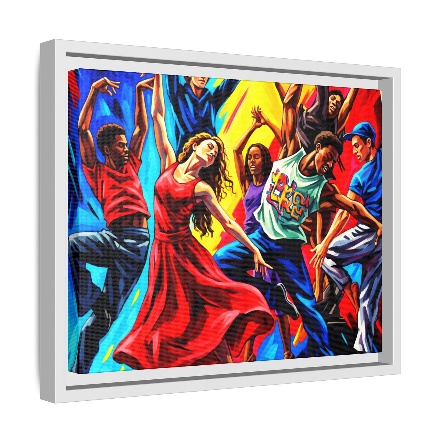 Canvas Wall Art - Dancing Night