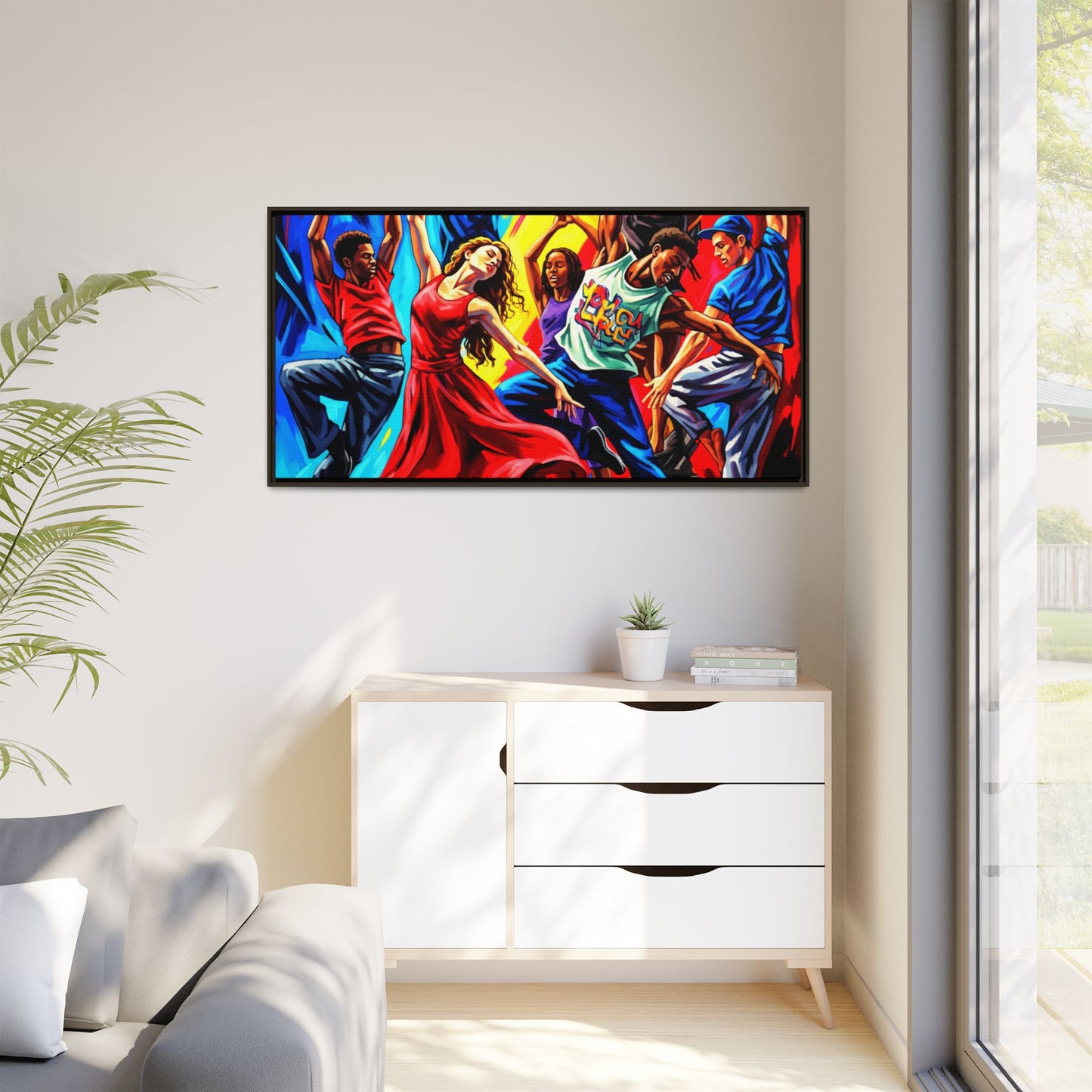 Canvas Wall Art - Dancing Night