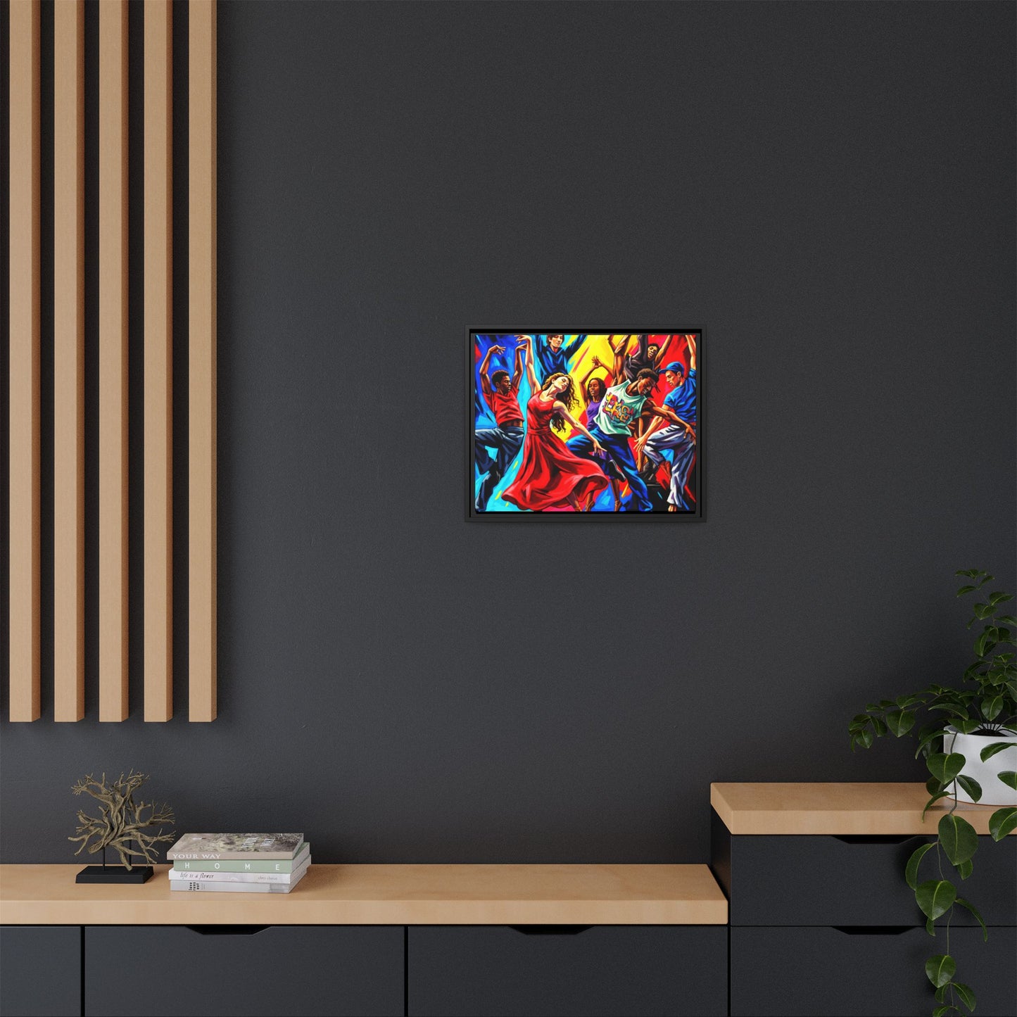 Canvas Wall Art - Dancing Night