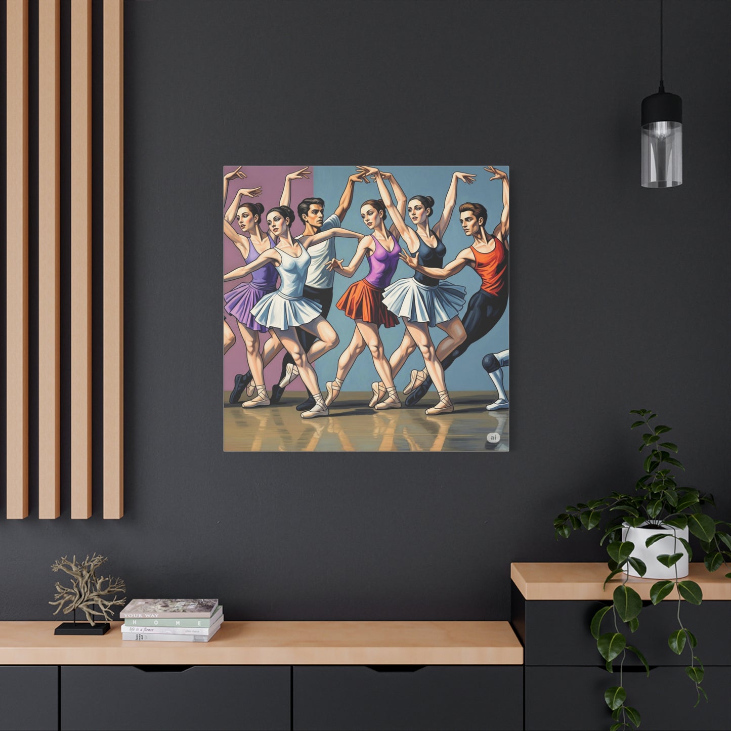 Ballet Art Canvas