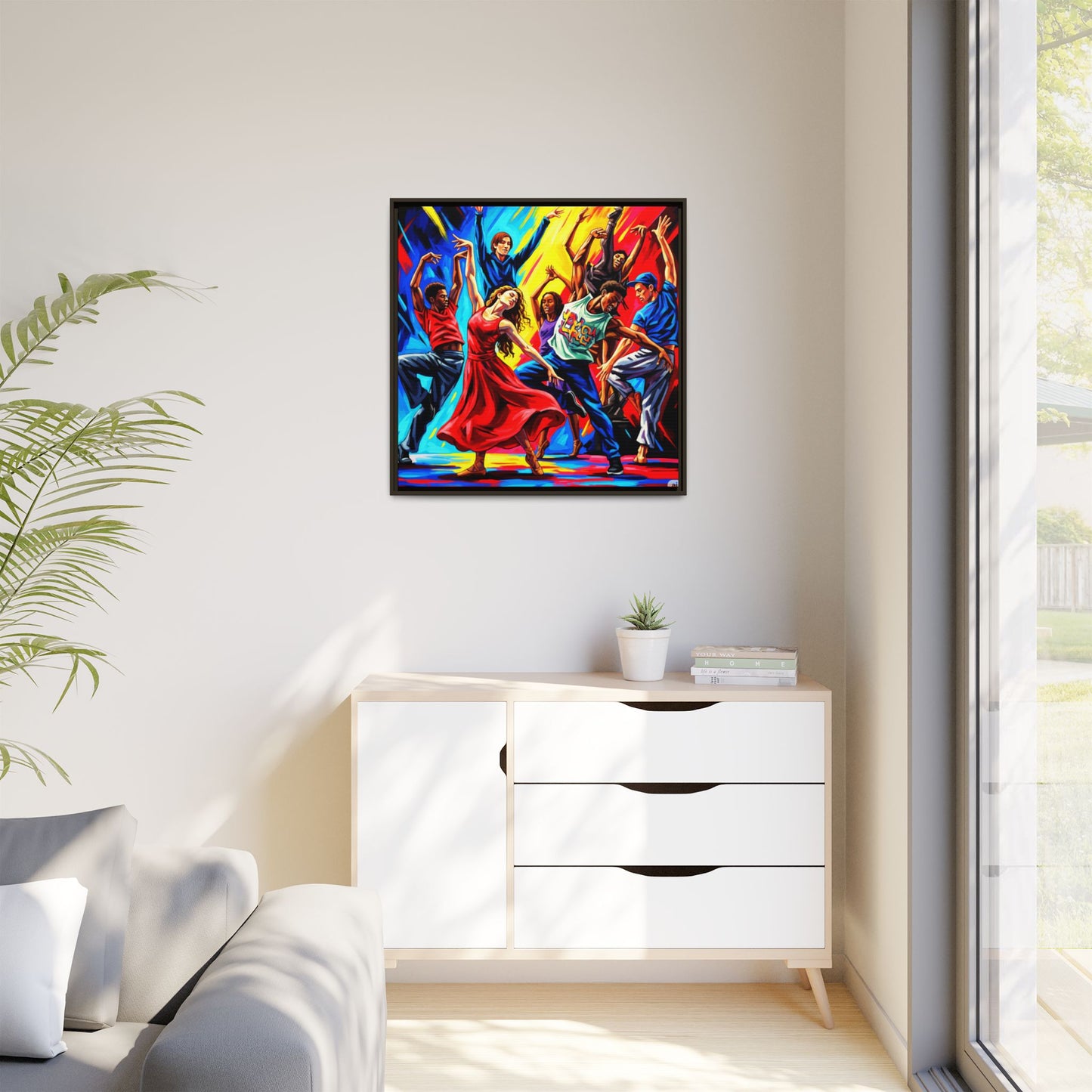 Canvas Wall Art - Dancing Night