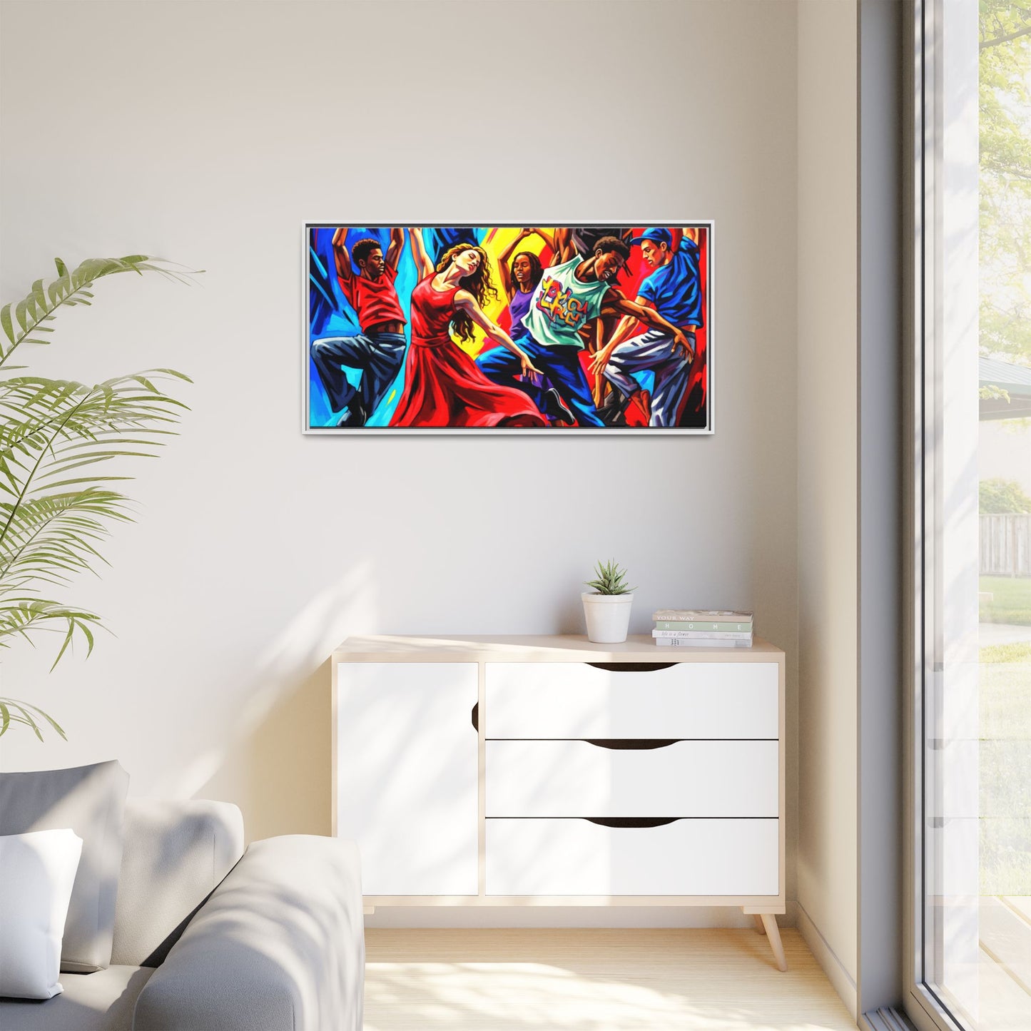 Canvas Wall Art - Dancing Night