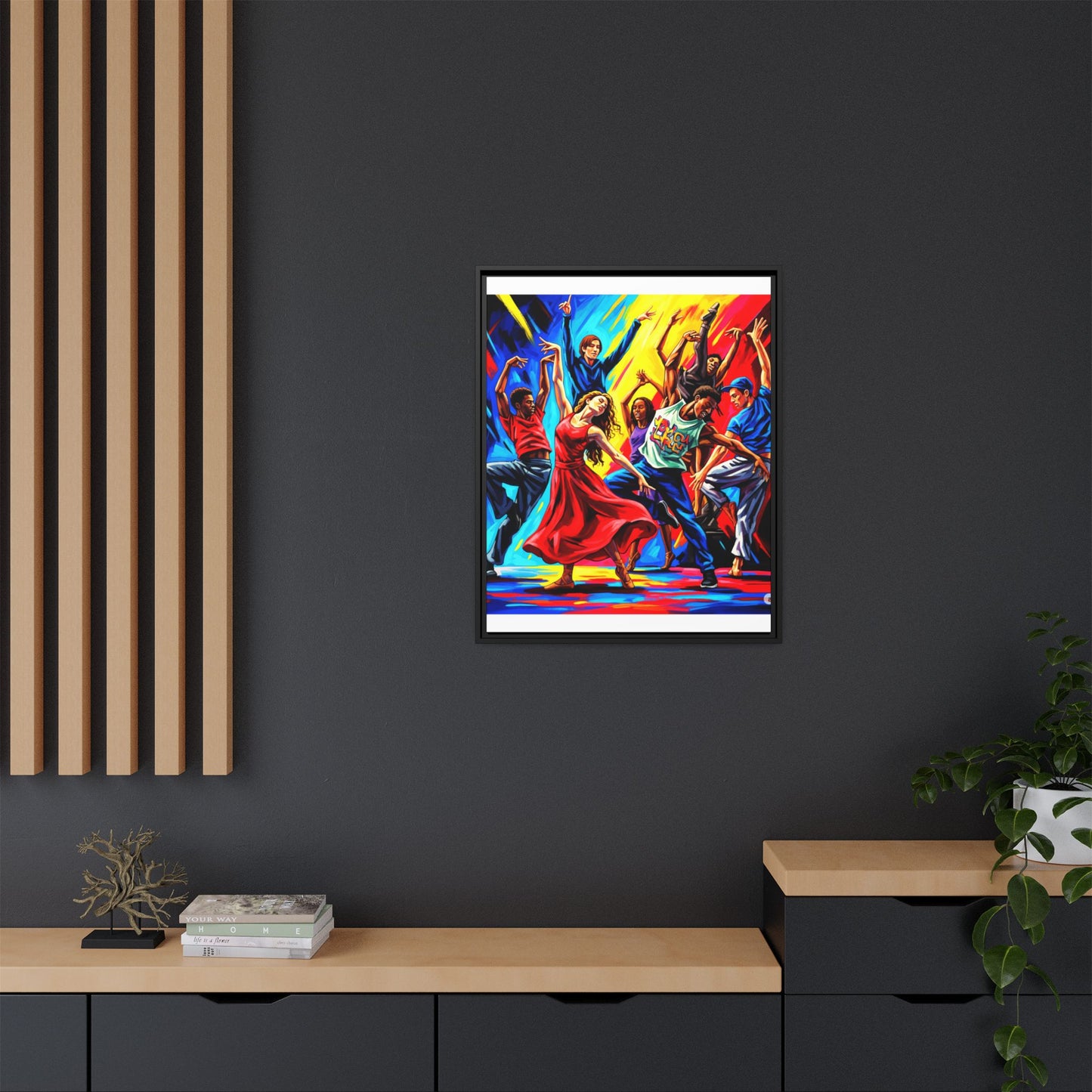 Canvas Wall Art - Dancing Night