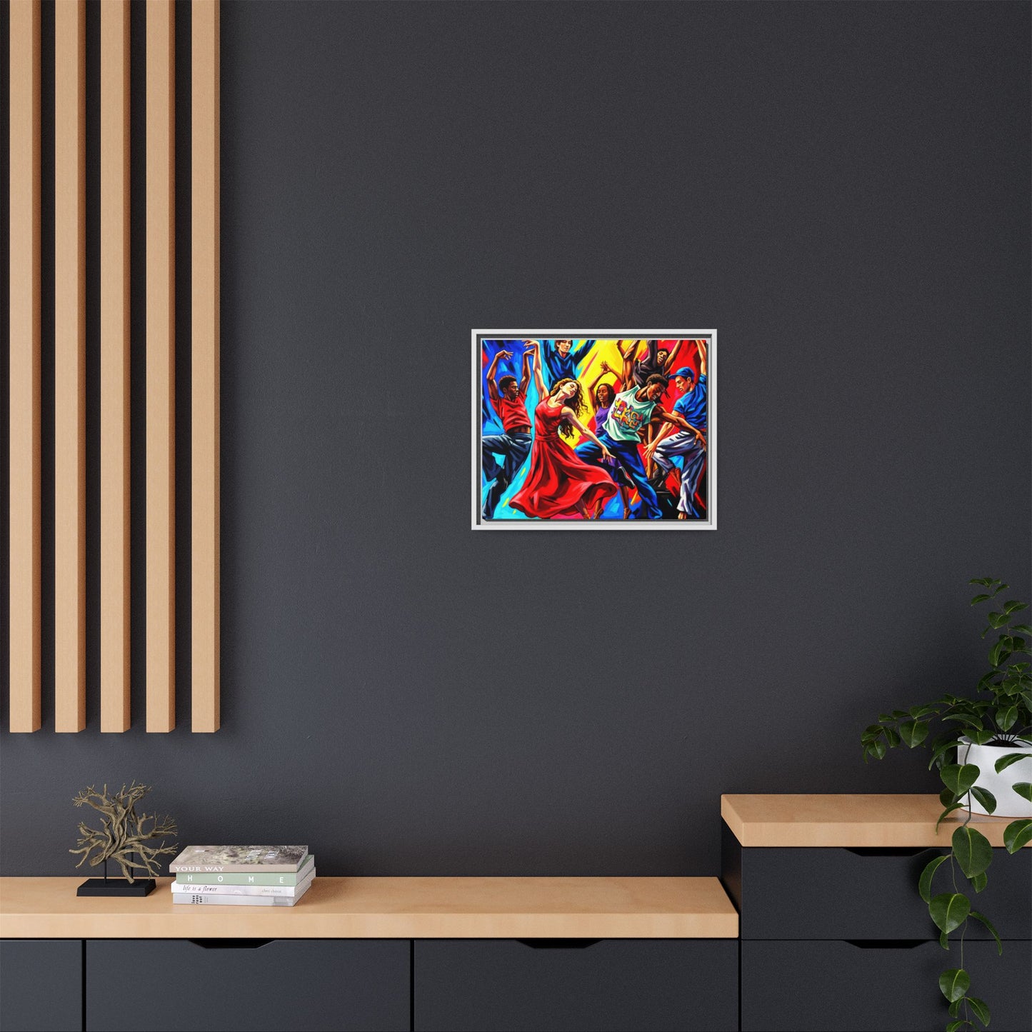 Canvas Wall Art - Dancing Night