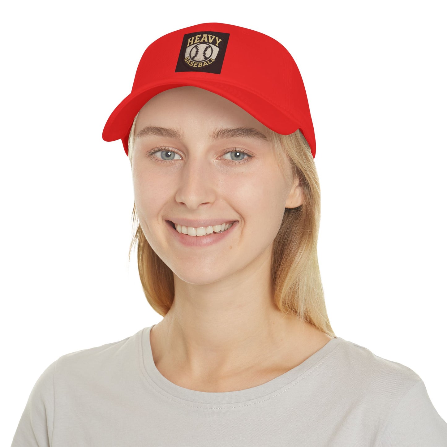 Heavy Baseball Low Profile Cap - Casual Sports Hat, Gift for Baseball Lovers, Everyday Wear, Fashionable Accessory