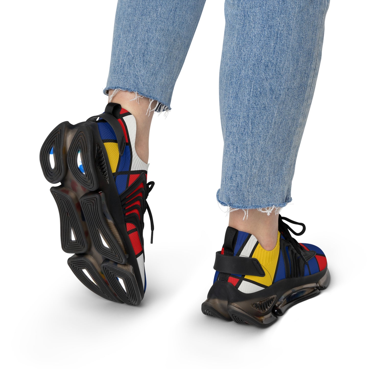 Mesh Sneakers - Colorful Trendy Athletic Shoes for Women, Perfect for Summer and Casual Outfits