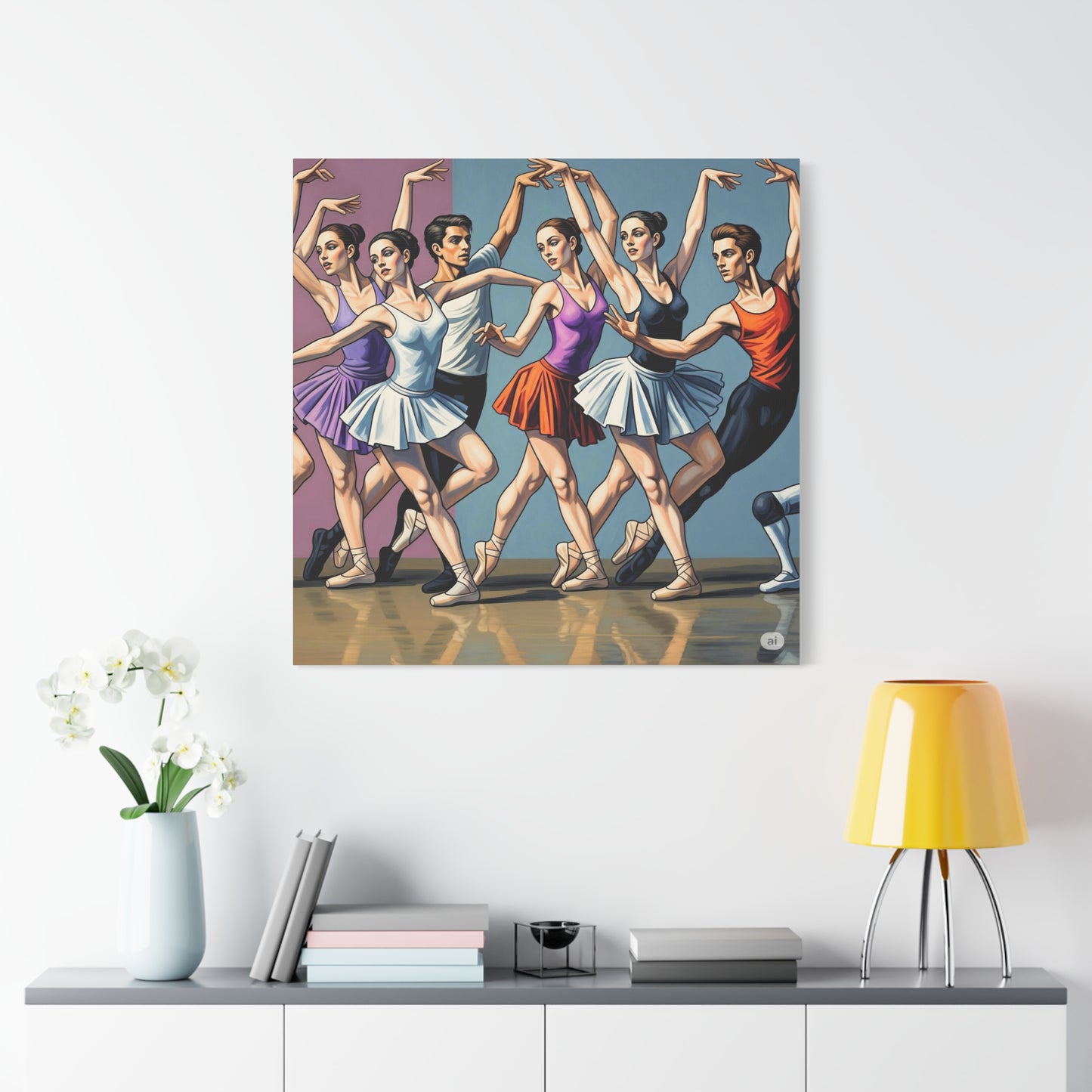 Ballet Art Canvas