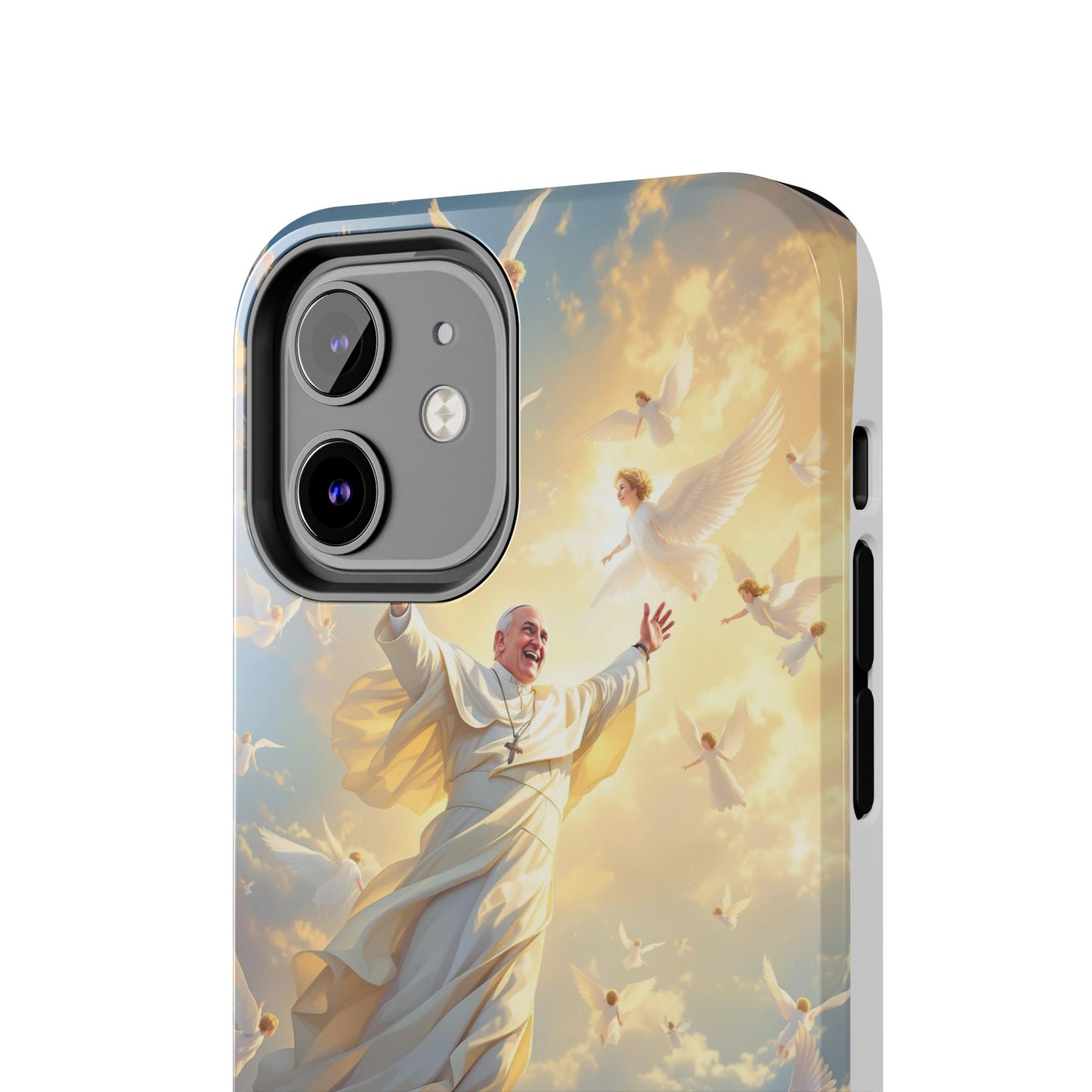 Heavenly Guardian Phone Case, Inspirational Protective Case, Motivational Gift, Spiritual Phone Accessory, Unique Christian Phone Cover