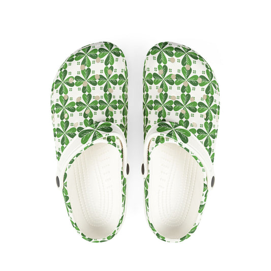 Stylish EVA Foam Rubber Shoes, Comfortable Clogs, Trendy Footwear, Floral Pattern Sandals, Summer Essentials