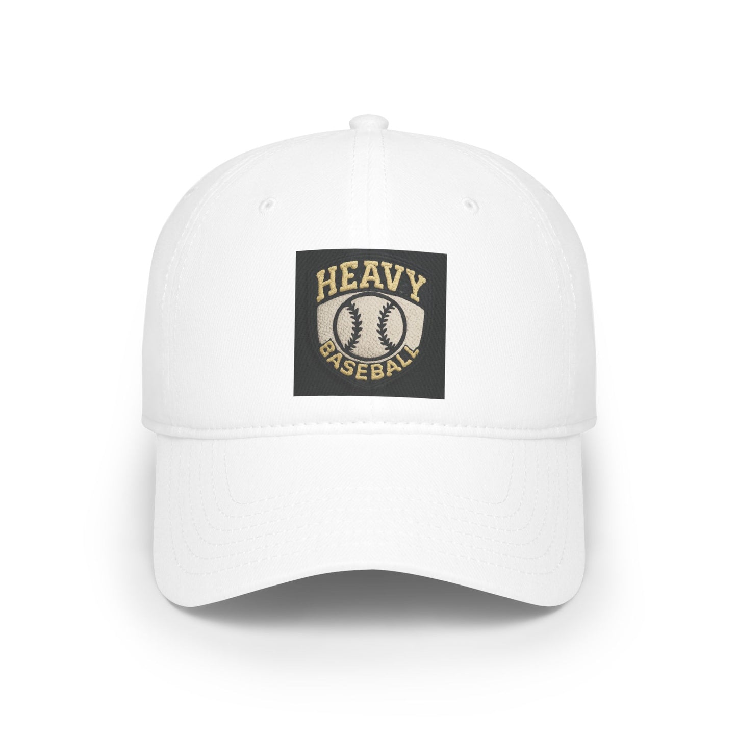 Heavy Baseball Low Profile Cap - Casual Sports Hat, Gift for Baseball Lovers, Everyday Wear, Fashionable Accessory