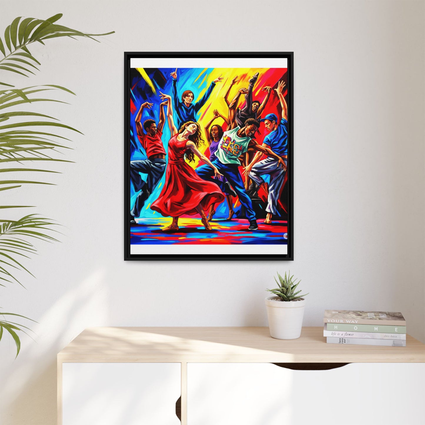 Canvas Wall Art - Dancing Night